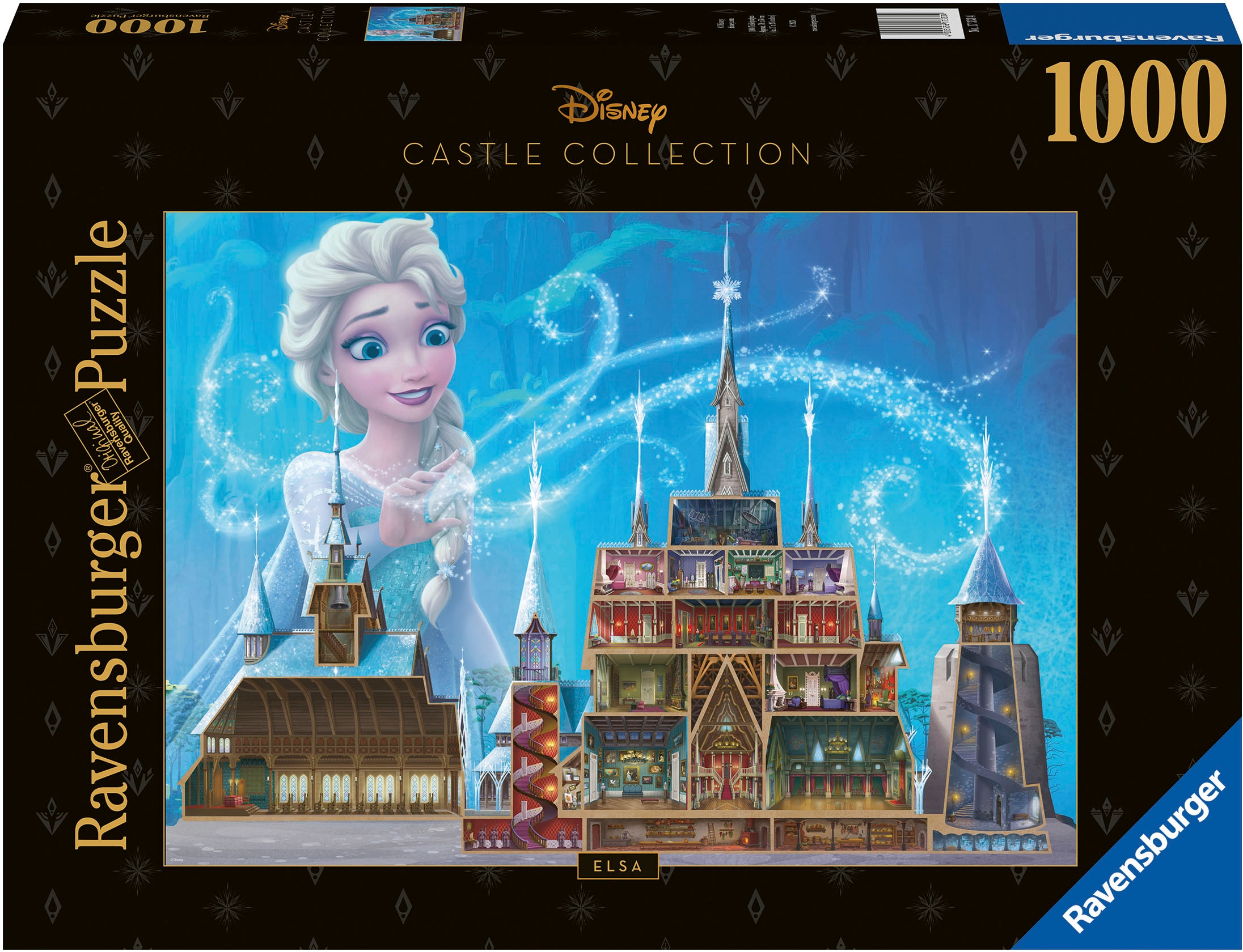 Puzzle »Disney Castle Collection, Elsa«, Made in Germany