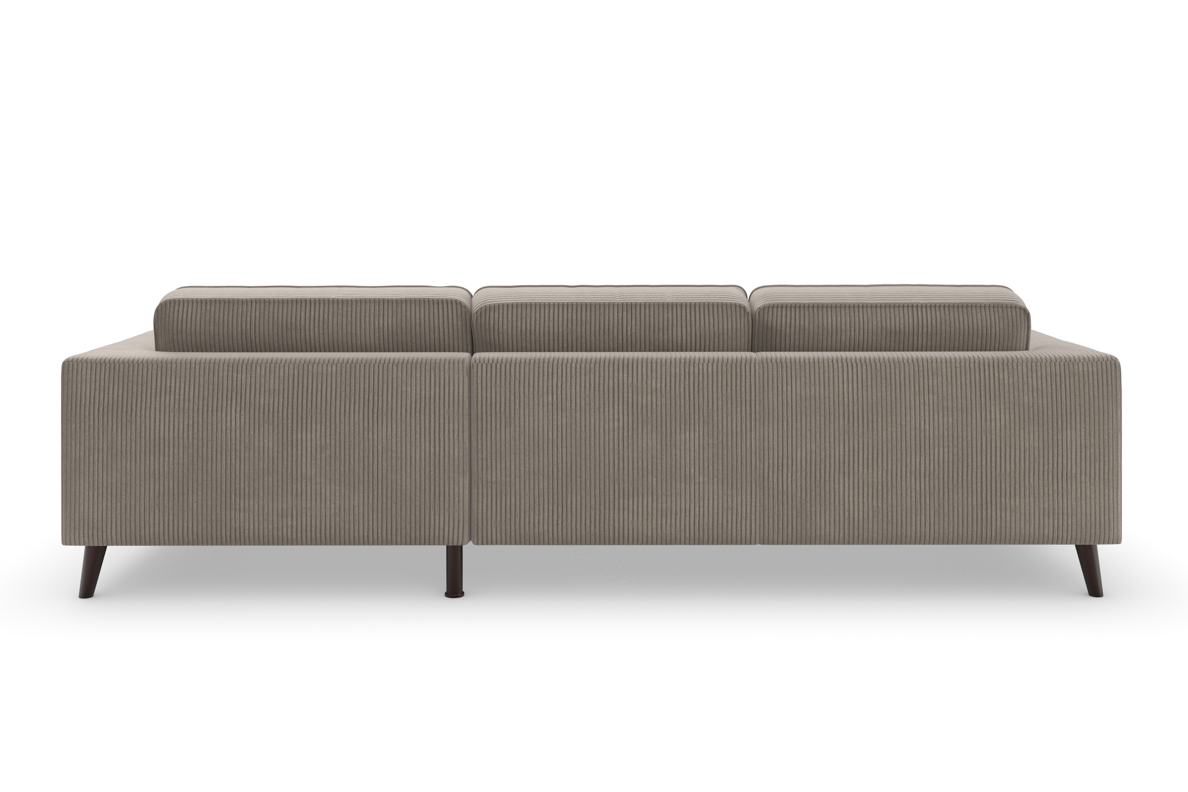 TRENDMANUFAKTUR Ecksofa »Lumber Jack, elegantes Designsofa, zeitlos modern, hoher Sitzkomfort«, wahlweise mit Bettfunktion u. Bettkasten, L-Form