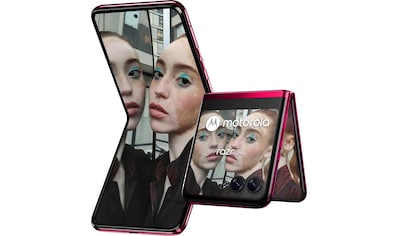 Smartphone »Motorola razr40 ultra«, Viva Magenta, 17,52 cm/6,9 Zoll, 256 GB...