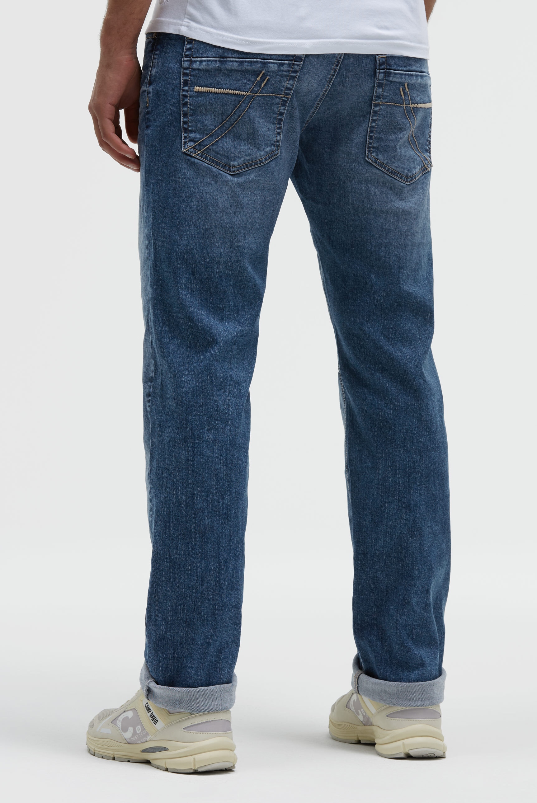 CAMP DAVID Comfort-fit-Jeans, mit zwei Leibhöhen