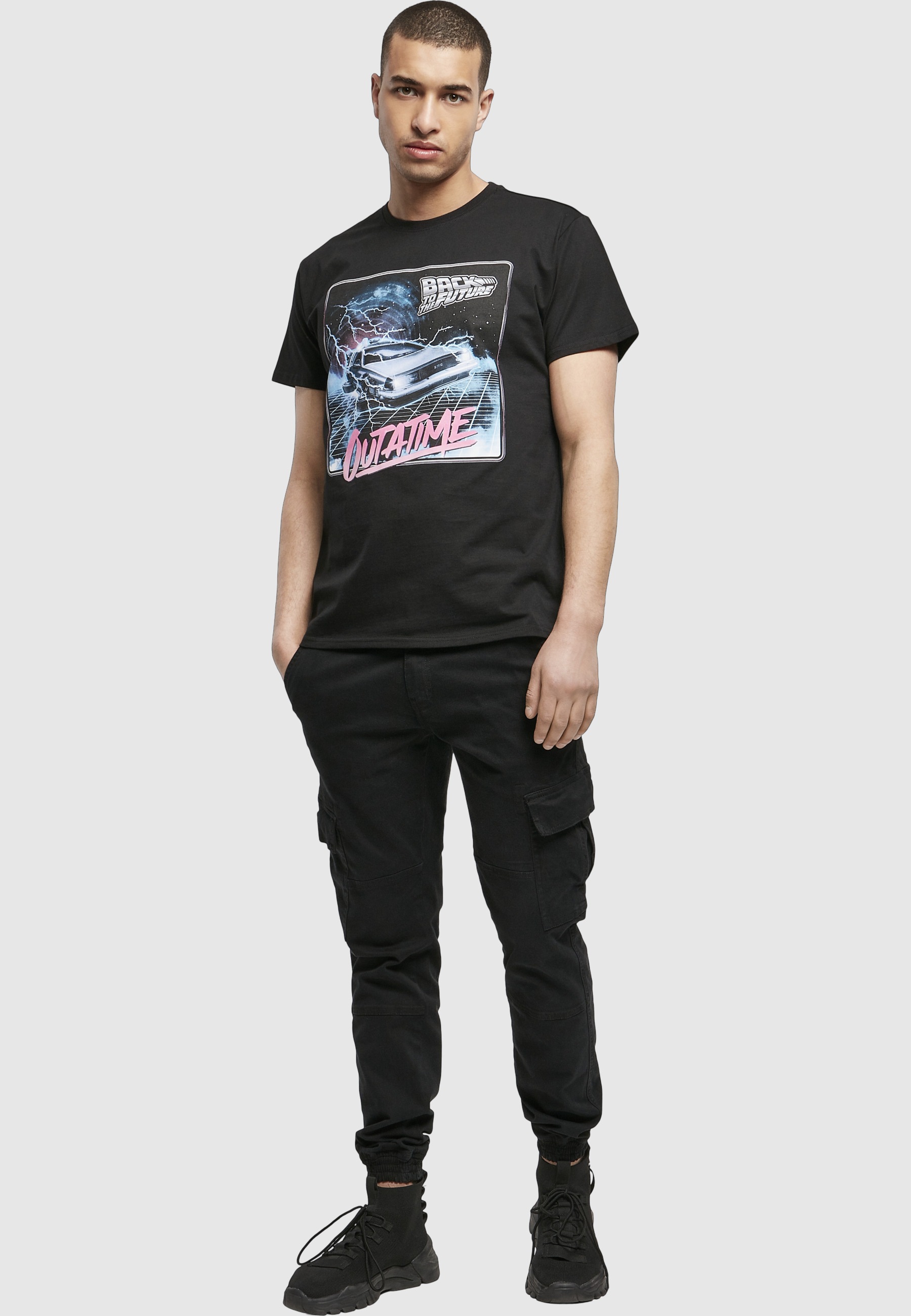 Merchcode T-Shirt »Merchcode Herren Back To The Future Outatime Tee« 1