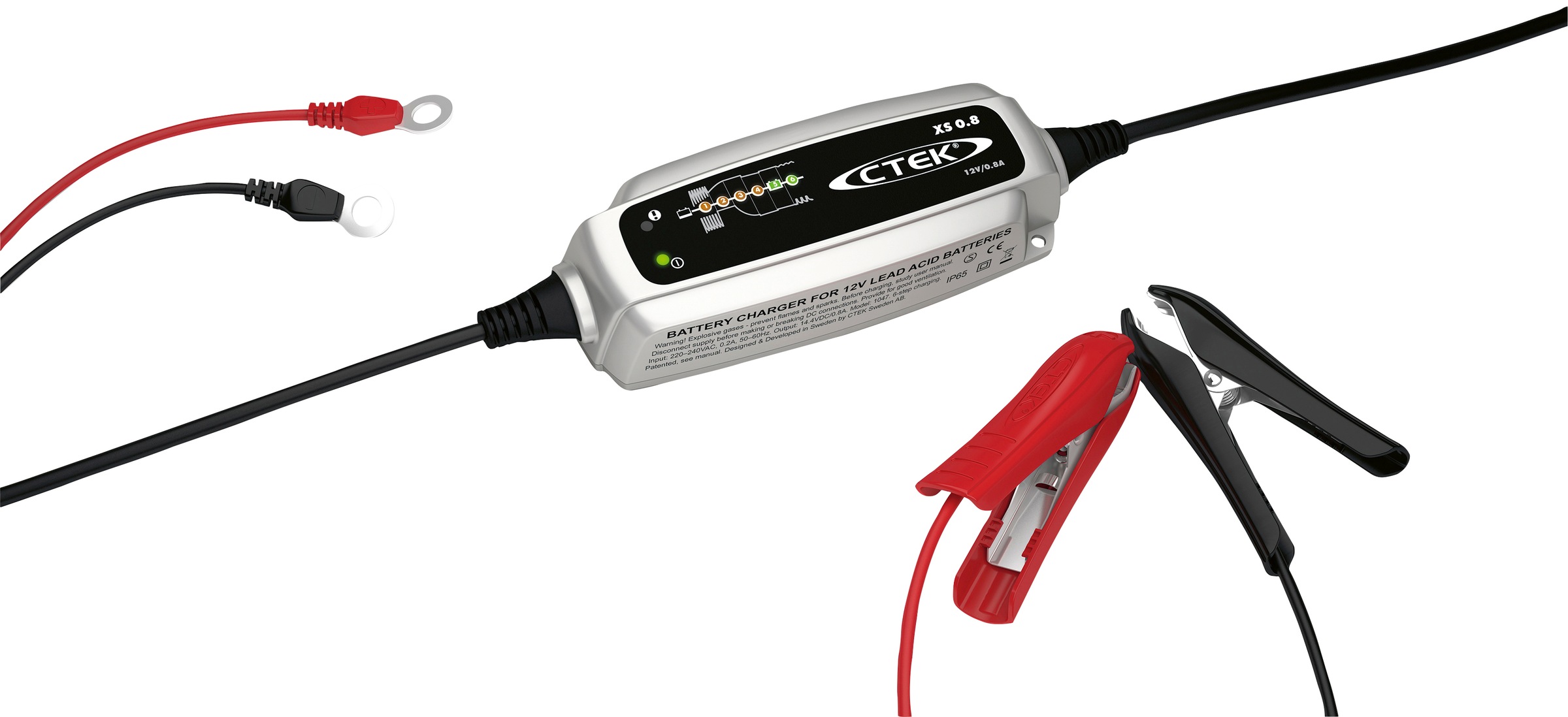CTEK Batterie-Ladegerät »XS 0.8«, Leicht abzulesendes LED-Display kaufen