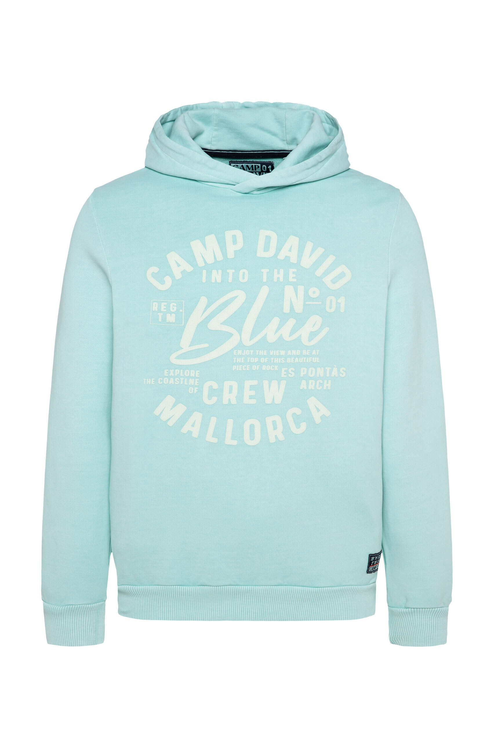 CAMP DAVID Kapuzensweatshirt, aus Baumwolle