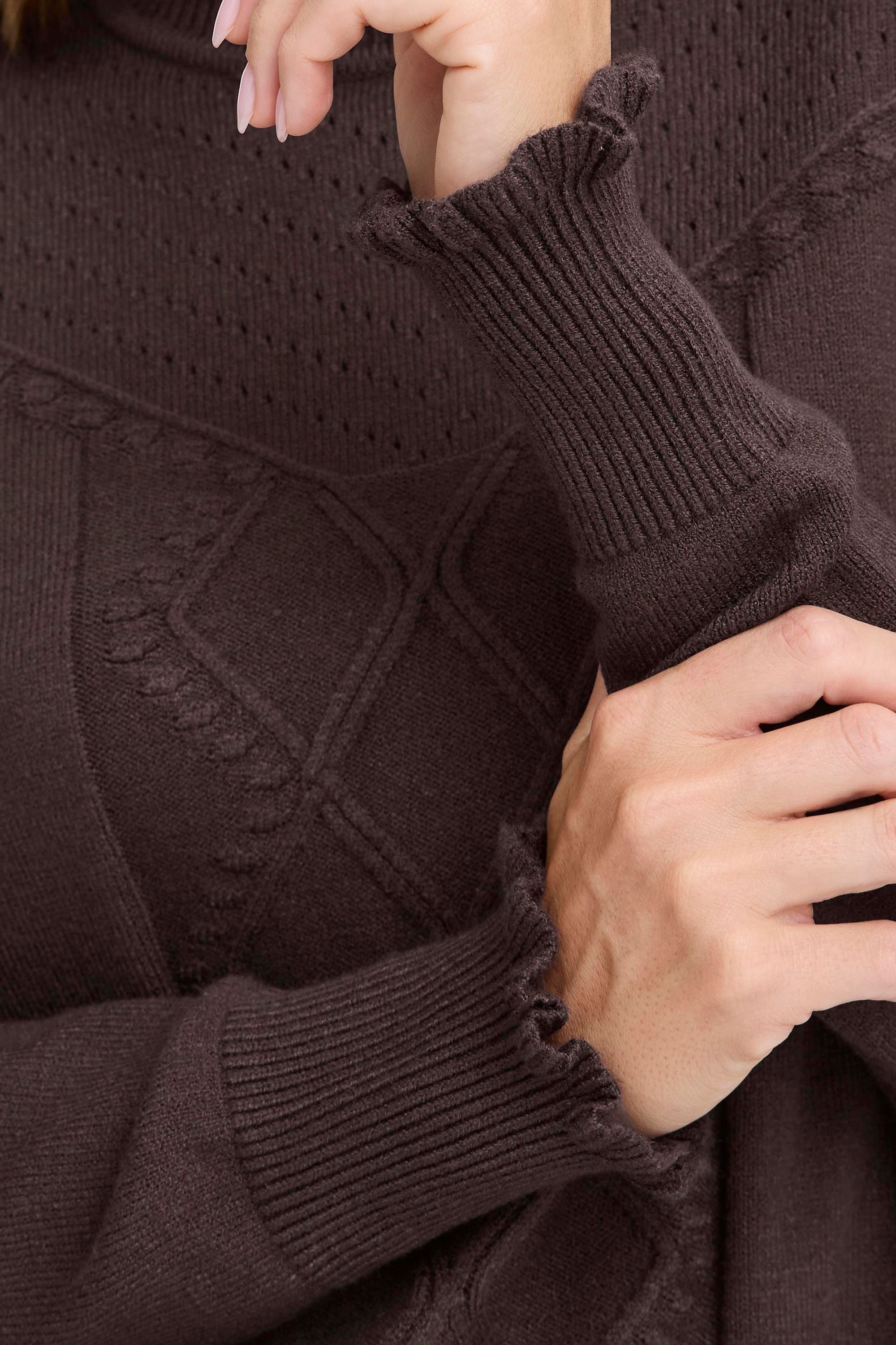 OXMO Strickfleece-Pullover »Strickpullover OXBMMNERA ONECK JUMPER«