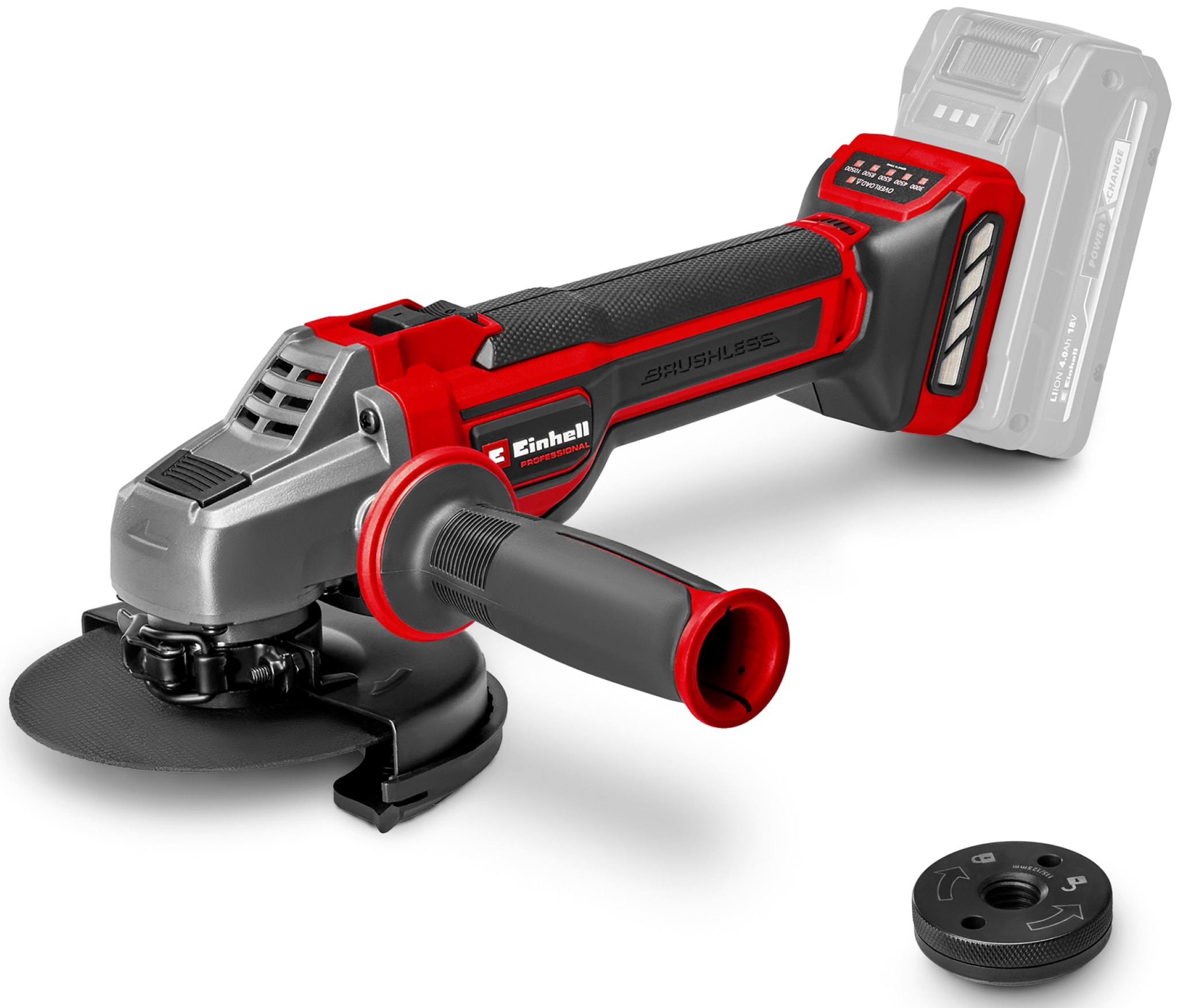 Einhell Akku-Winkelschleifer »TP-AG 18/125 CE Q Li - Solo« ohne Akku und Ladegerät