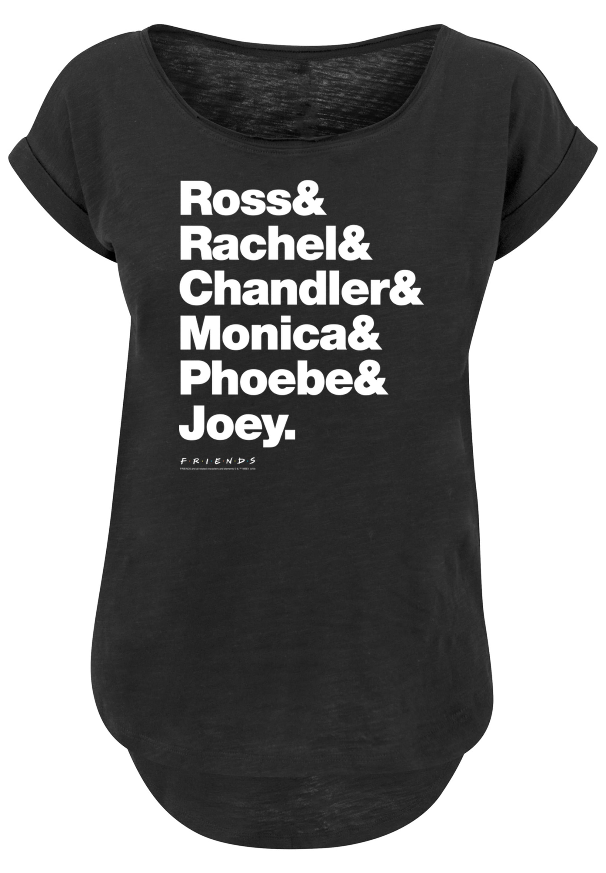 F4NT4STIC T-Shirt "Friends Ross Rachel Chandler Monica Phoebe Joey", Print günstig online kaufen