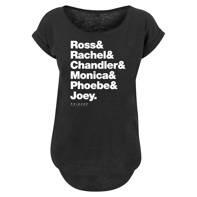 F4NT4STIC T-Shirt »FRIENDS Ross & Rachel & Chandler & Monica & Phoebe &  Joey«, Print für kaufen | BAUR