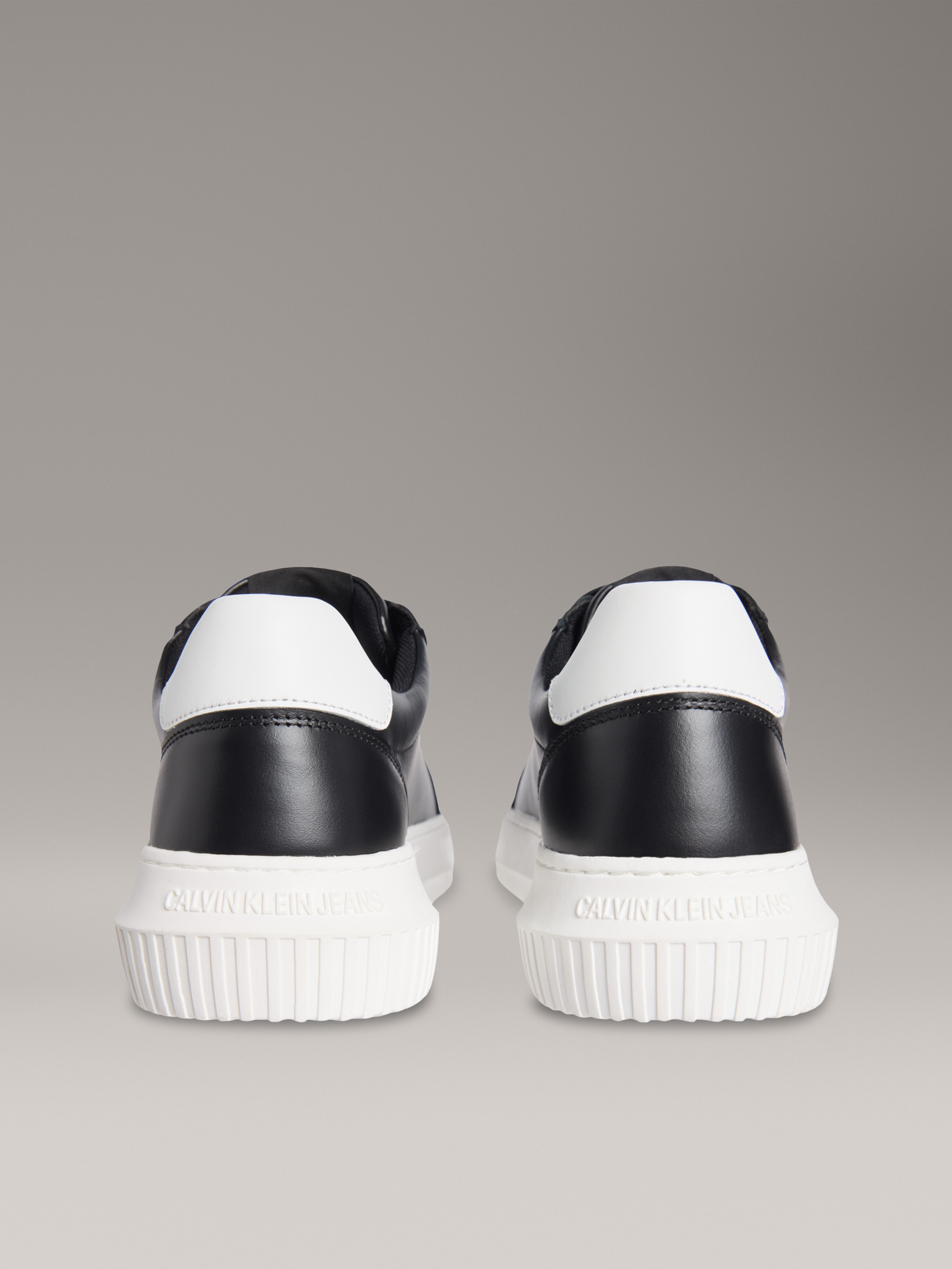 Calvin Klein Jeans Sneaker "CHUNKY CUPSOLE MONO LTH", Schnürschuh, Halbschu günstig online kaufen