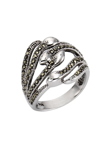 Fingerring »925/- Sterling Silber Markasit«