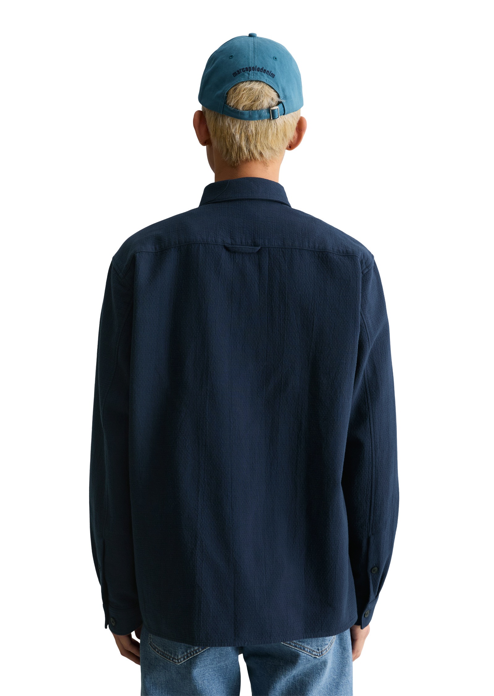 Thumbnail - Marc OPolo DENIM Langarmhemd "mit feiner Struktur"