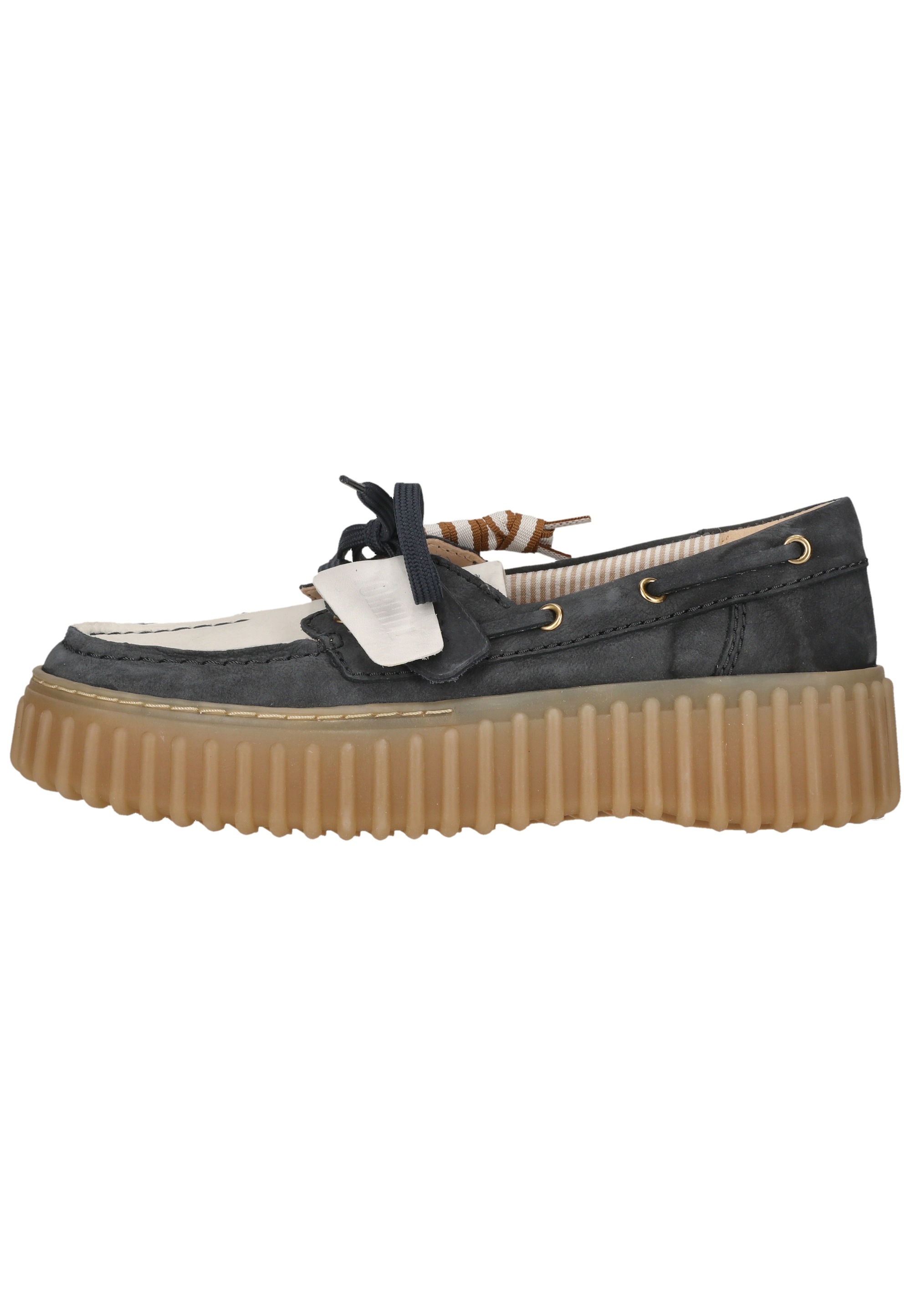 Clarks Schnürschuh »Torhill Boat«  mit Contour Cushion-Fußbett