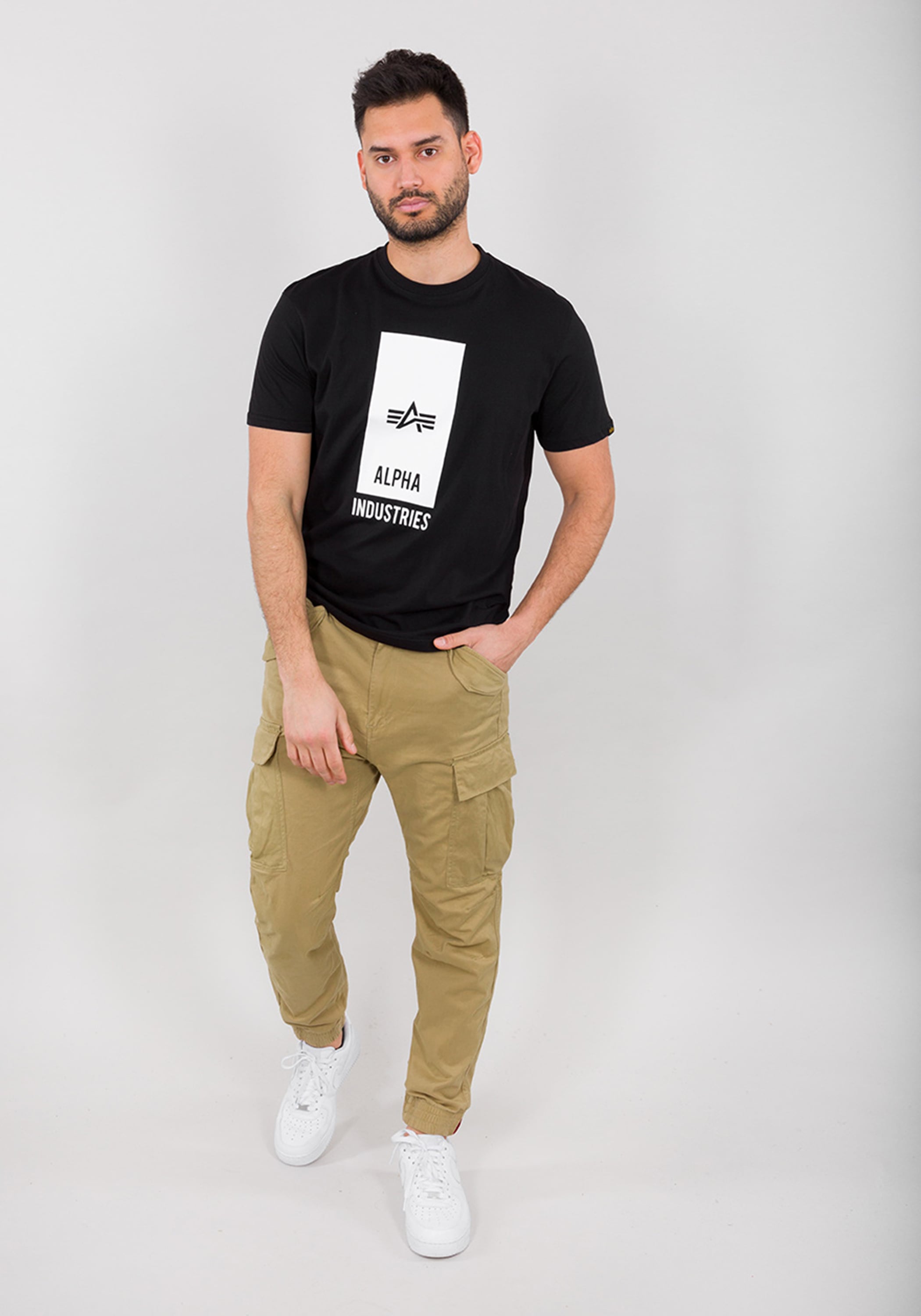 Alpha Industries T-Shirt »Block Logo T-Shirt T-Shirt«