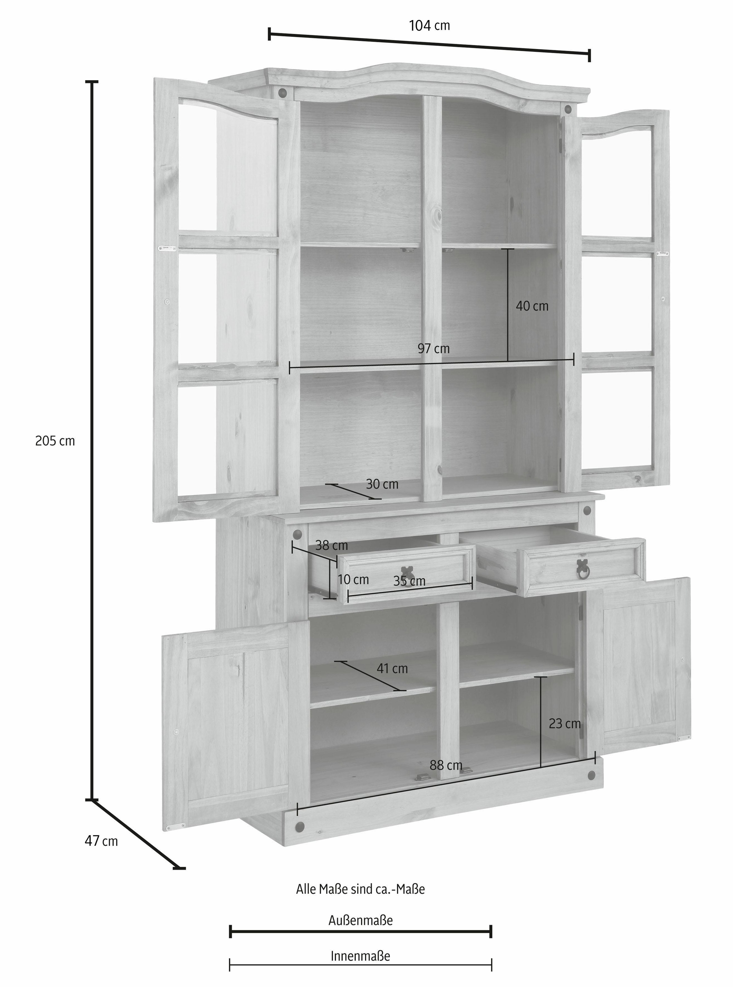 affaire »Mexico«, 106 Kiefer, Home | Breite bestellen aus massiver BAUR Buffet cm