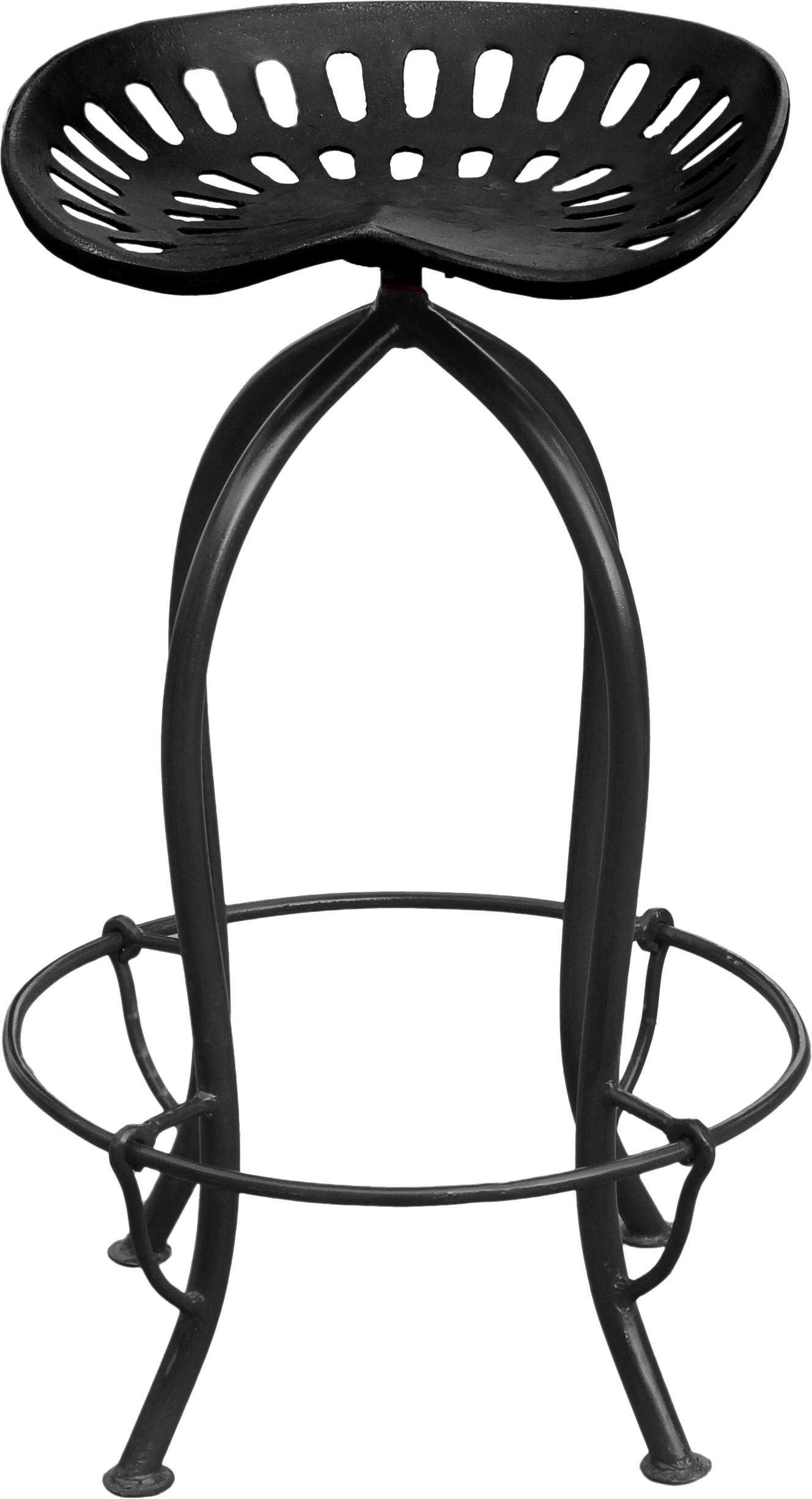 SIT Barhocker "La Rochelle aus recyceltem Traktorsitz" Original Traktorsitz als außergewöhnlicher Barhocker
