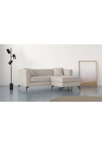 Ecksofa »MATTHEW B/T/H: 201/162/74 cm, ideal für kleine Räume«