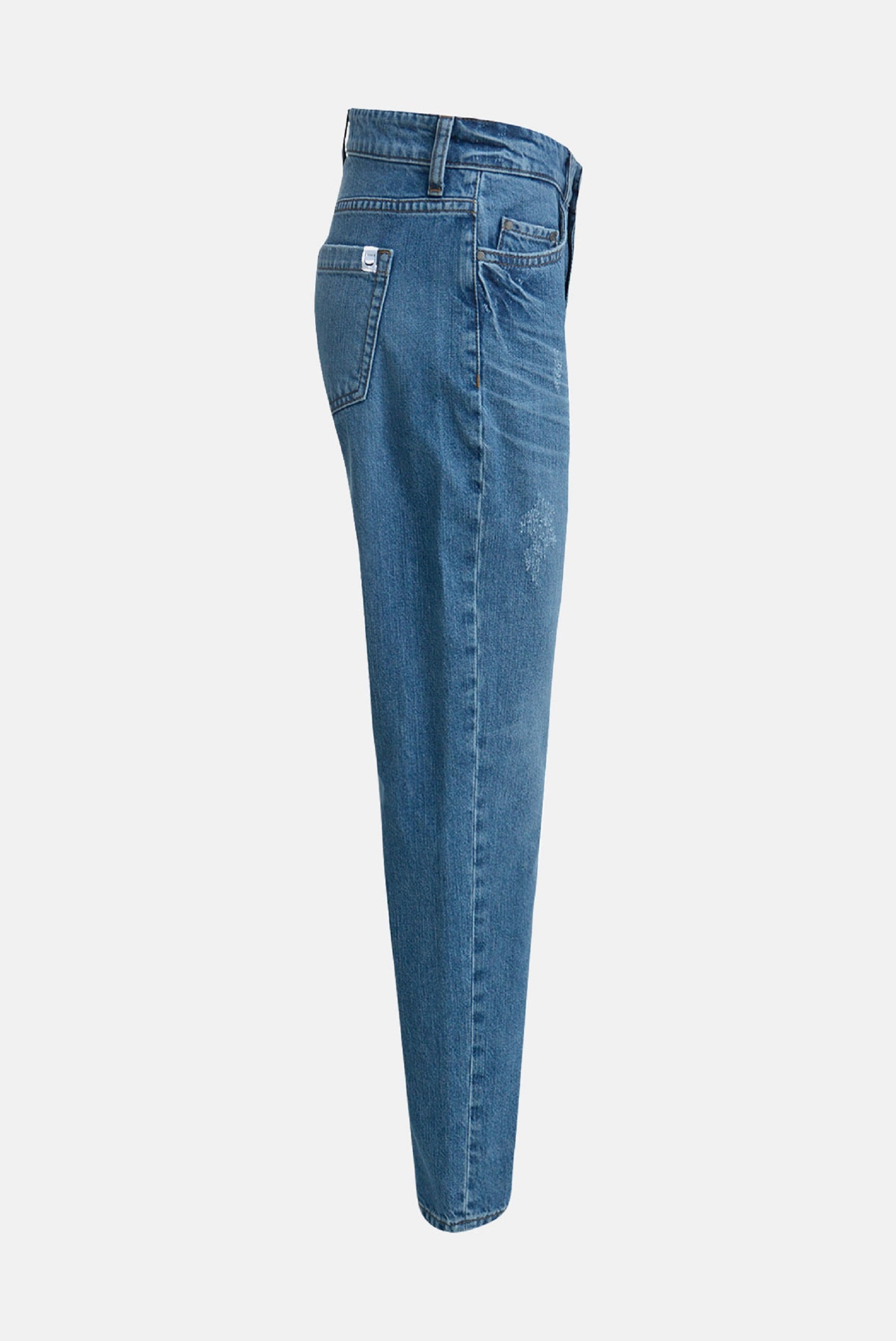 Smith & Soul Boyfriend-Jeans, mit verkürztem Bein
