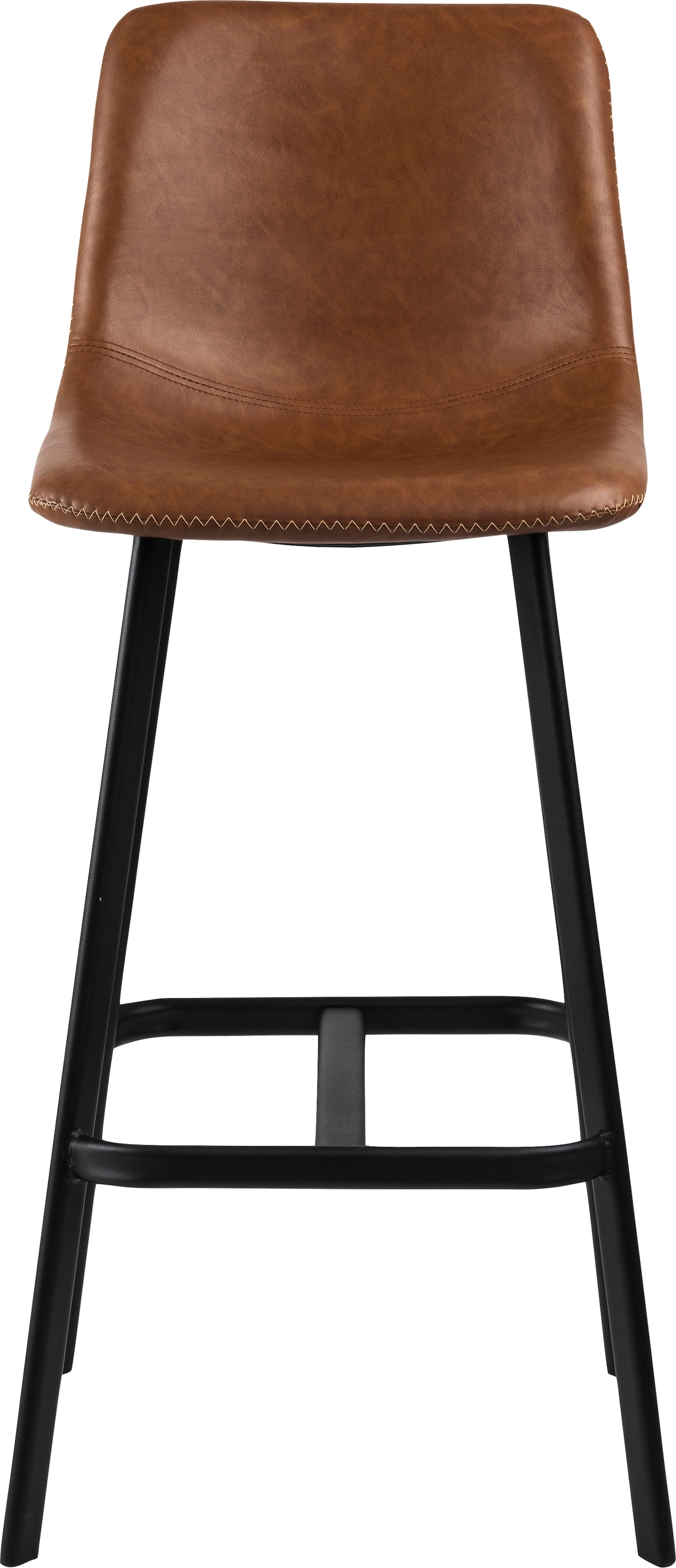 ACTONA GROUP Bistrostuhl "Ohio" (Set) 2 Stk.Sitz mit rechteckigen Stahlbein günstig online kaufen