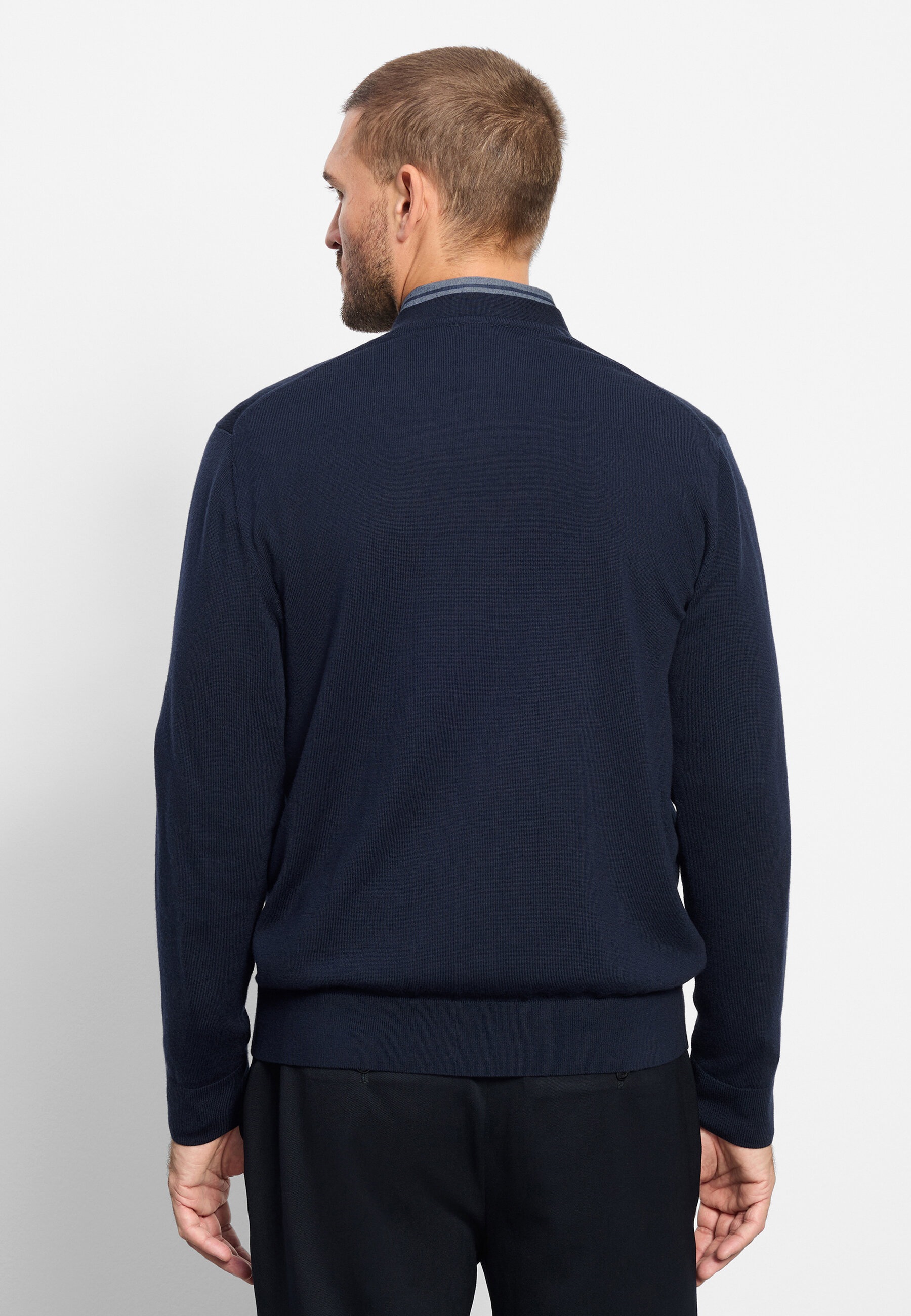 OLYMP Strickjacke »OLYMP Casual Strick, Strickjacke«