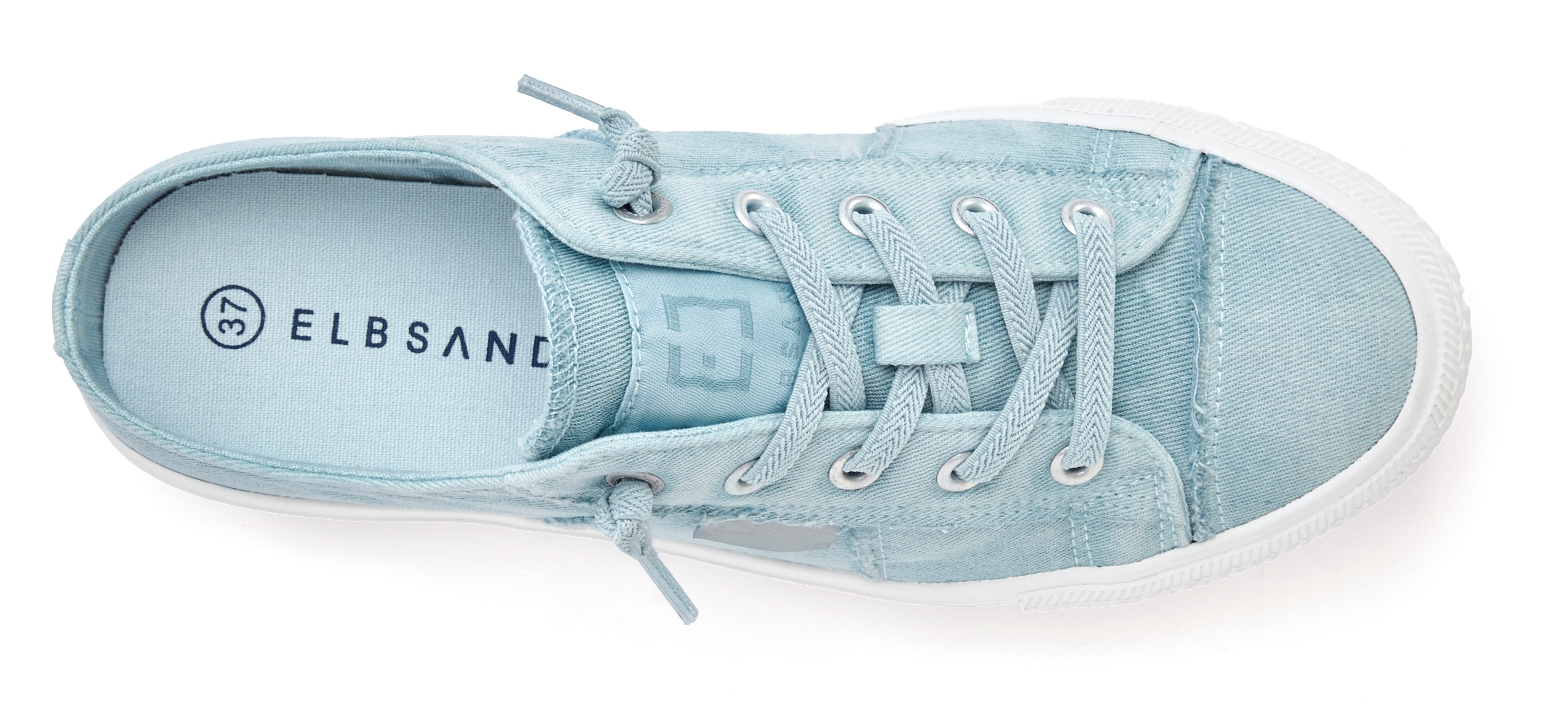 Thumbnail - Elbsand Sneaker "Sabot, Clog, Freizeitschuh, Halbschuh, Stoffschuh, Turnschuh" Slip-On-Sneaker, Textilschuh zum Reinschl...