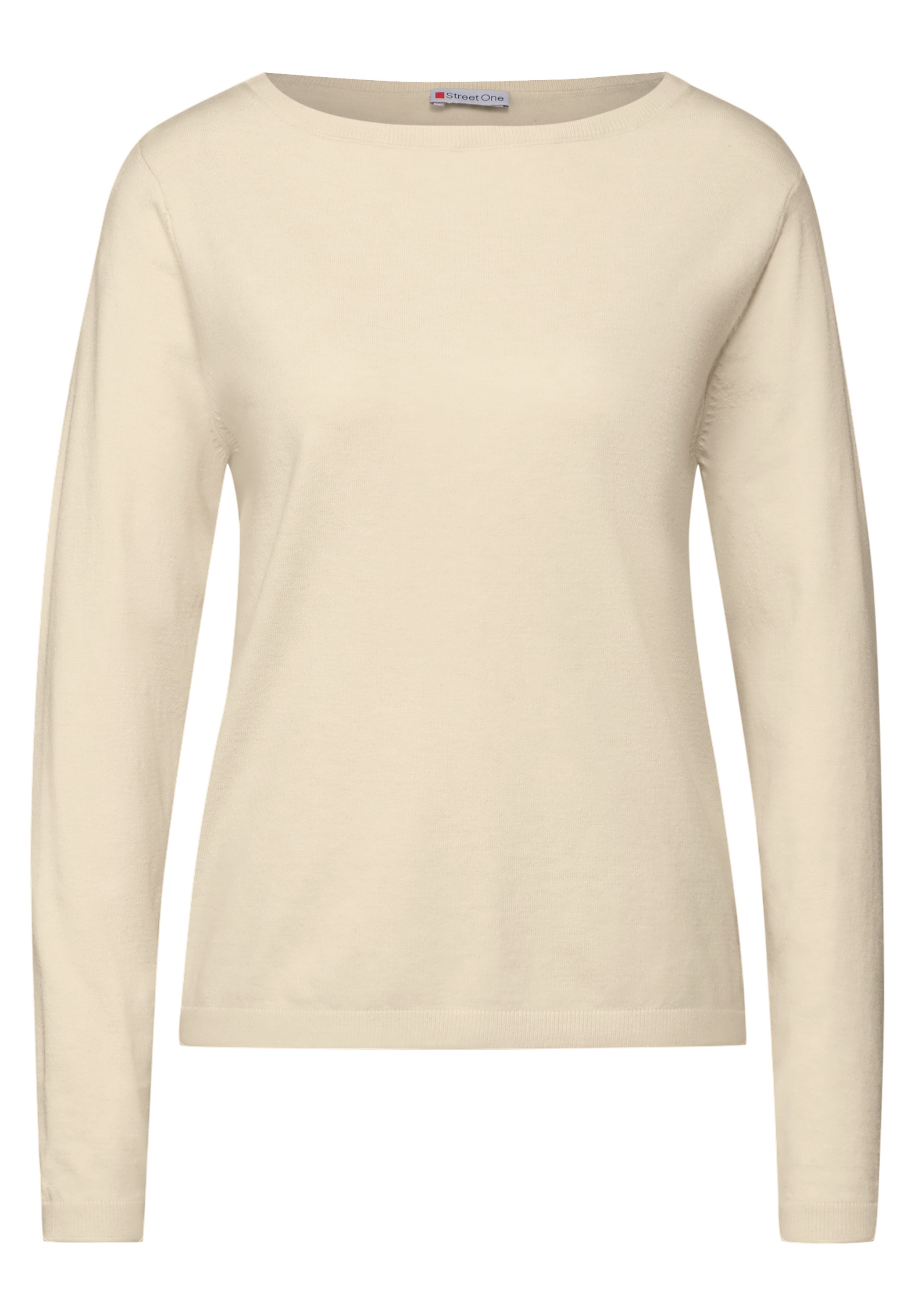 STREET ONE Strickpullover, mit U-Boot-Ausschnitt