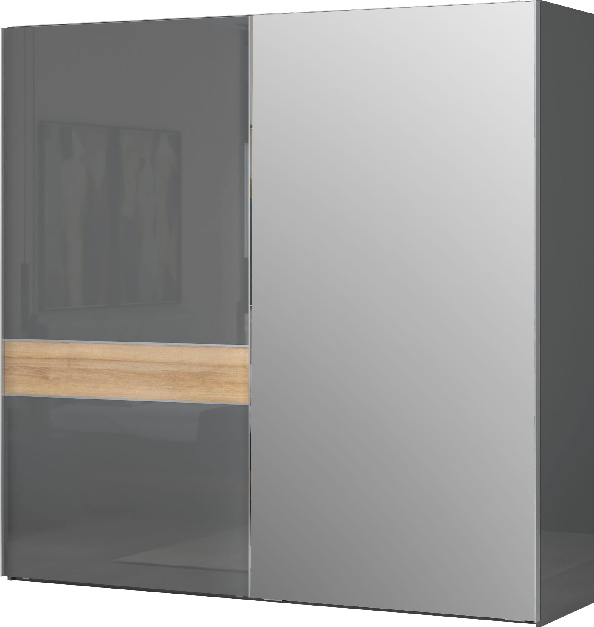 Places of Style Schwebetürenschrank "Onyx, Schwebetürenschrank inklusive In günstig online kaufen