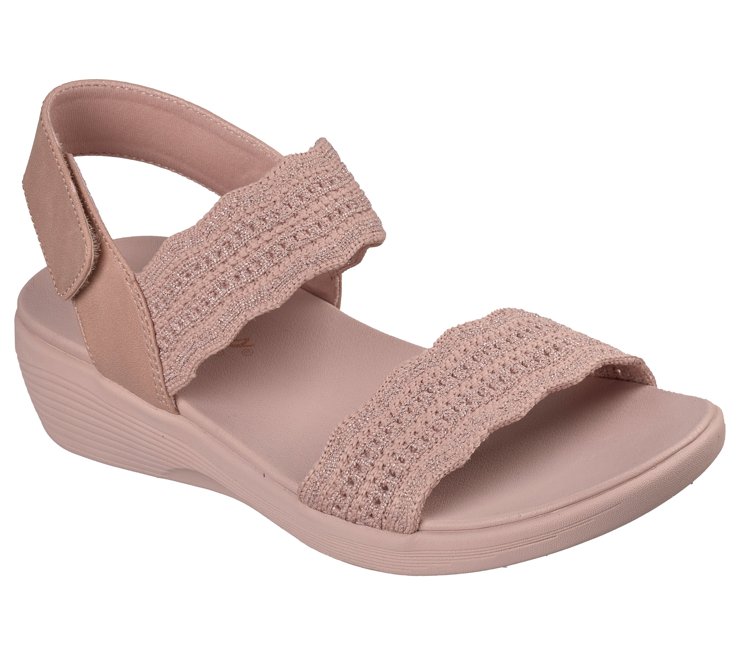 Skechers Sandale »ARYA«  Sommerschuh, Keilsandalette mit komfortablem Luxe Foam