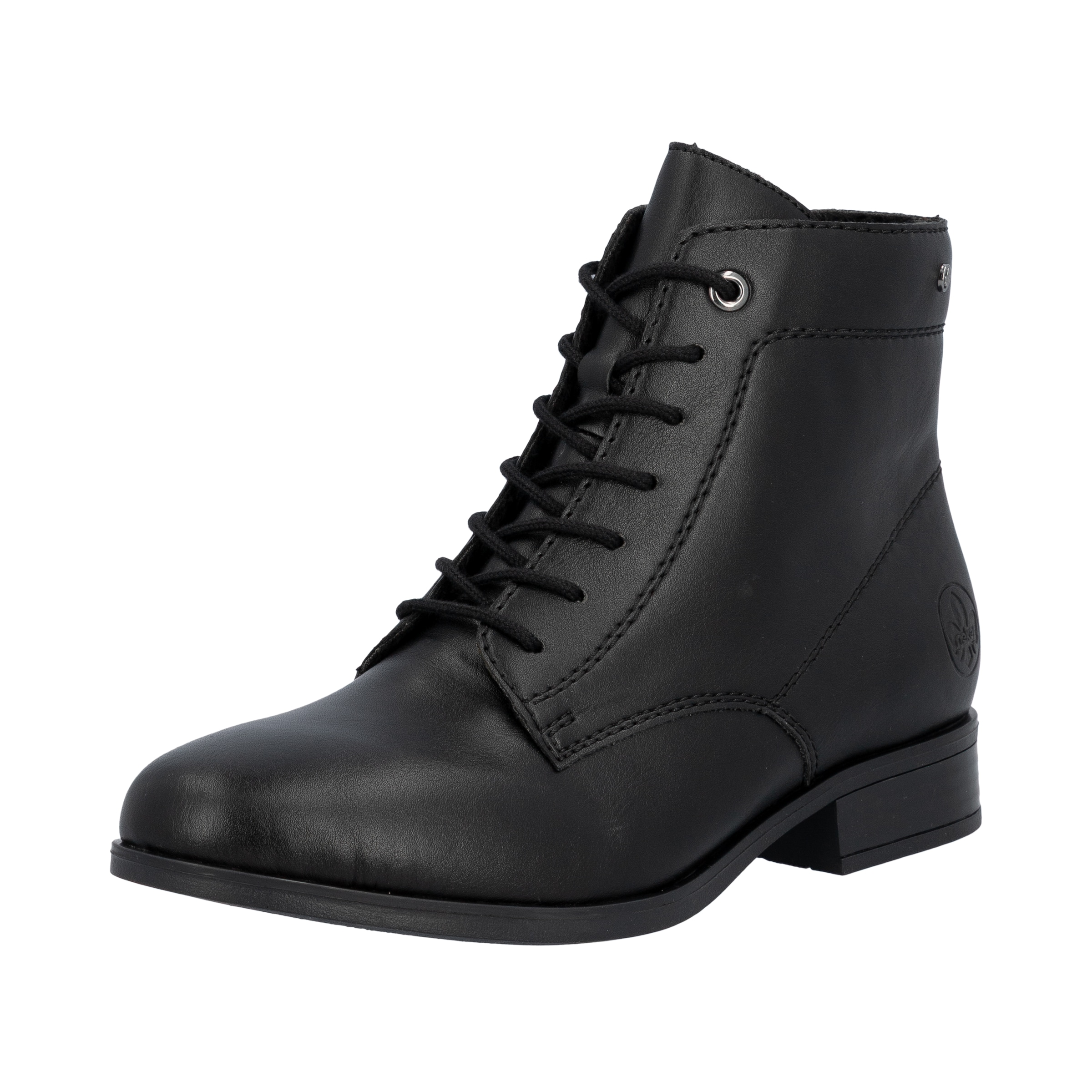 Rieker Schnürstiefelette Klassik-Stiefelette, Schnürboots mit Reißverschluss