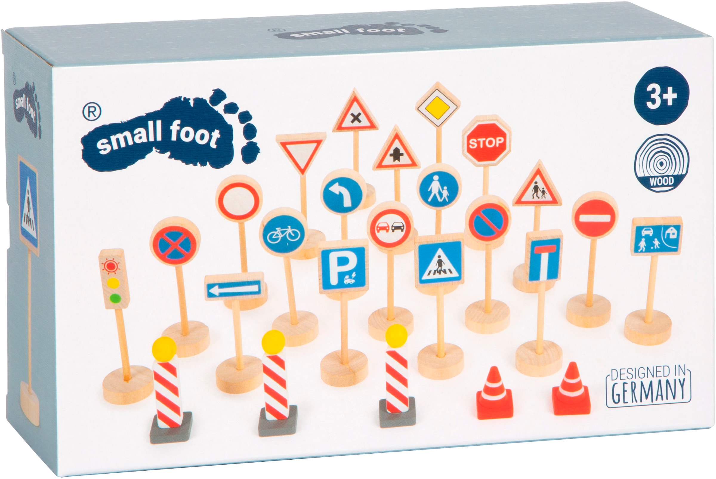 Small Foot Spiel-Verkehrszeichen »Verkehrsschilder-Set«