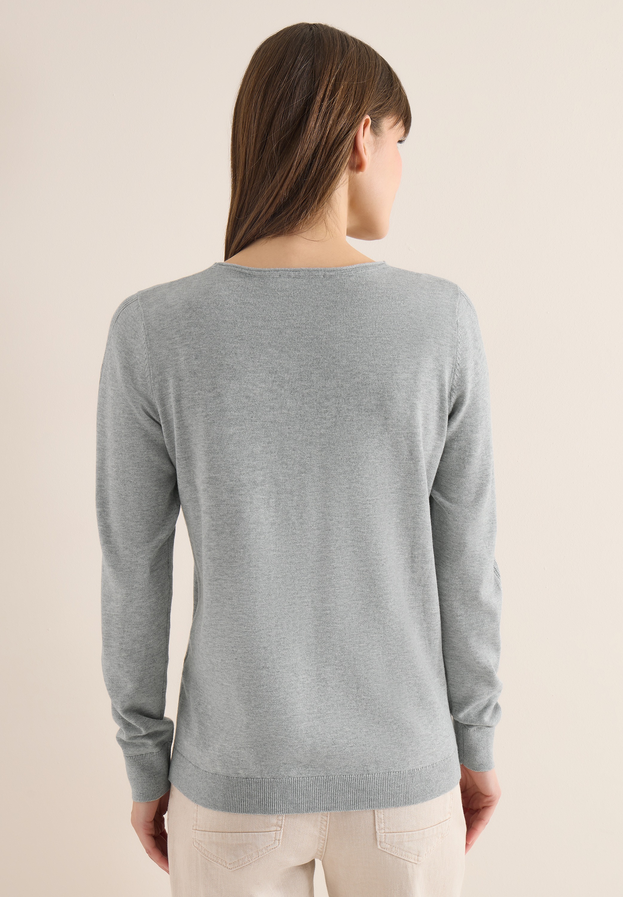 Cecil Strickpullover mit Strick-Detail günstig online kaufen