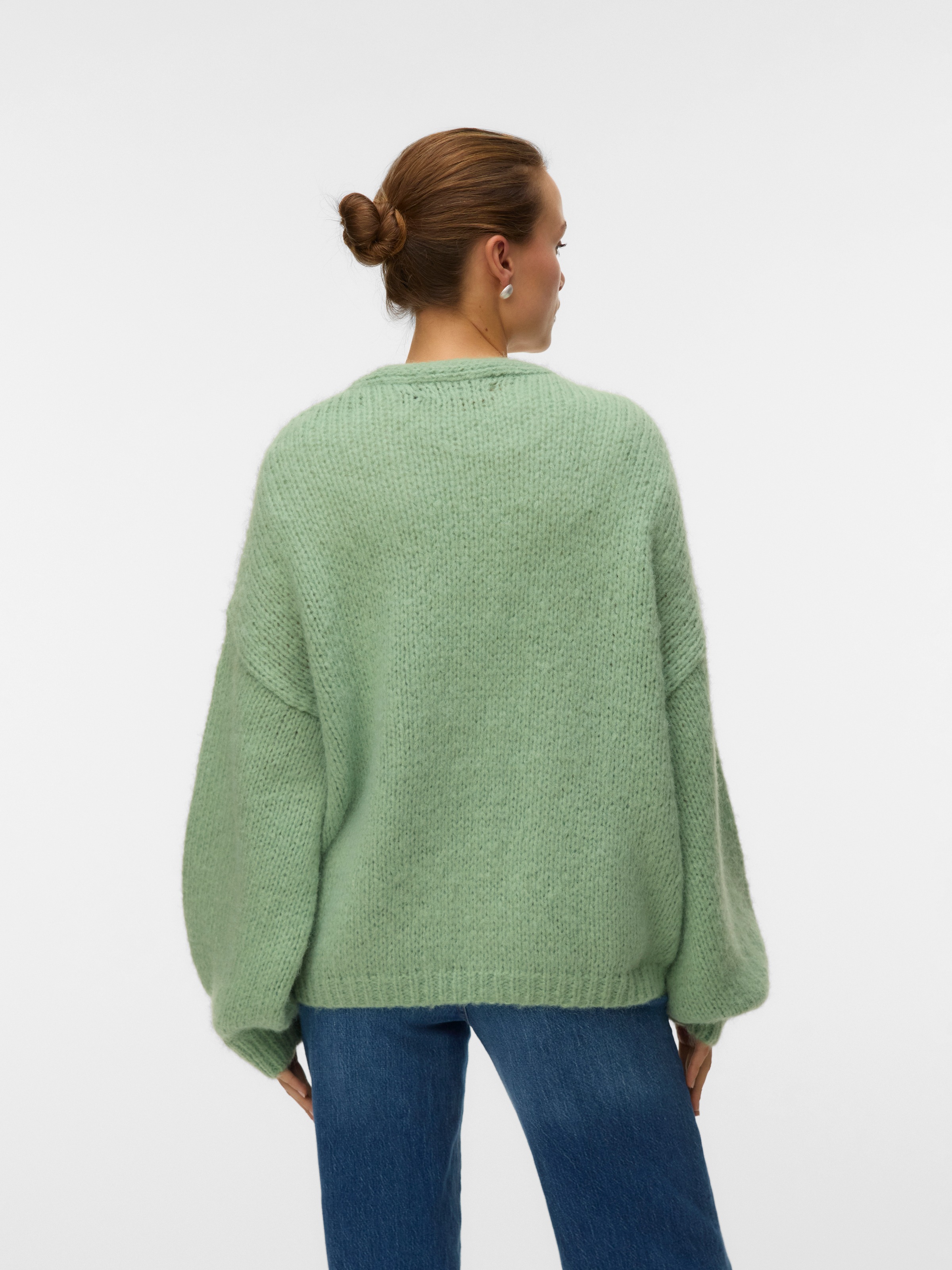Vero Moda Strickjacke "VMMAYBE LS OPEN CARDIGAN GA REP" günstig online kaufen