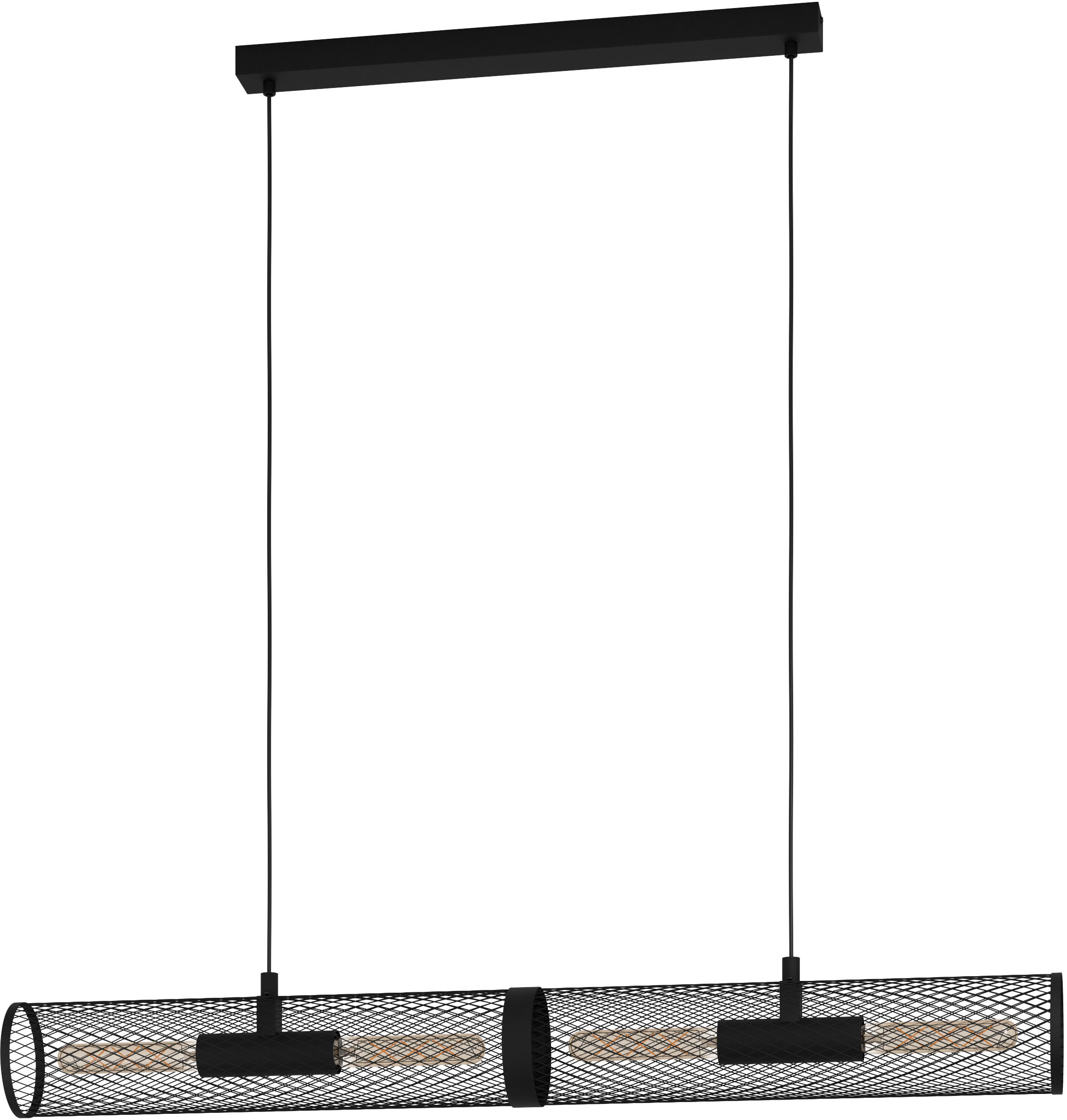 EGLO Tischleuchte »REDCLIFFE«, Tischleuchte in schwarz aus Stahl - exkl. E27  - 40W günstig kaufen | BAUR