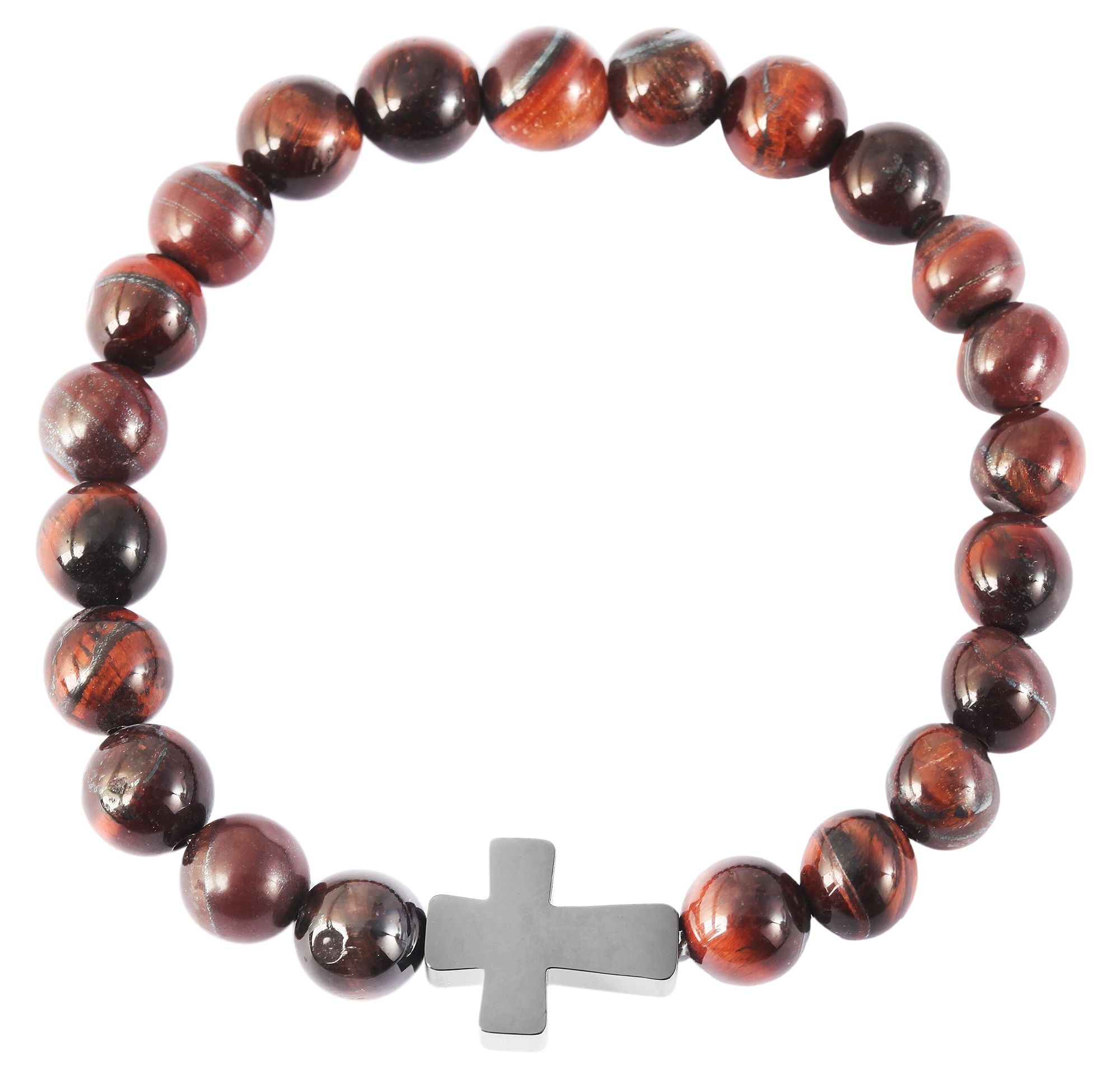 Adelia´s Gliederarmband »Unisex Armband – Kugelarmband aus Edelstahl mit Perle 17 cm« Zum Verschenken an Menschen, die Ihnen am Herzen liegen