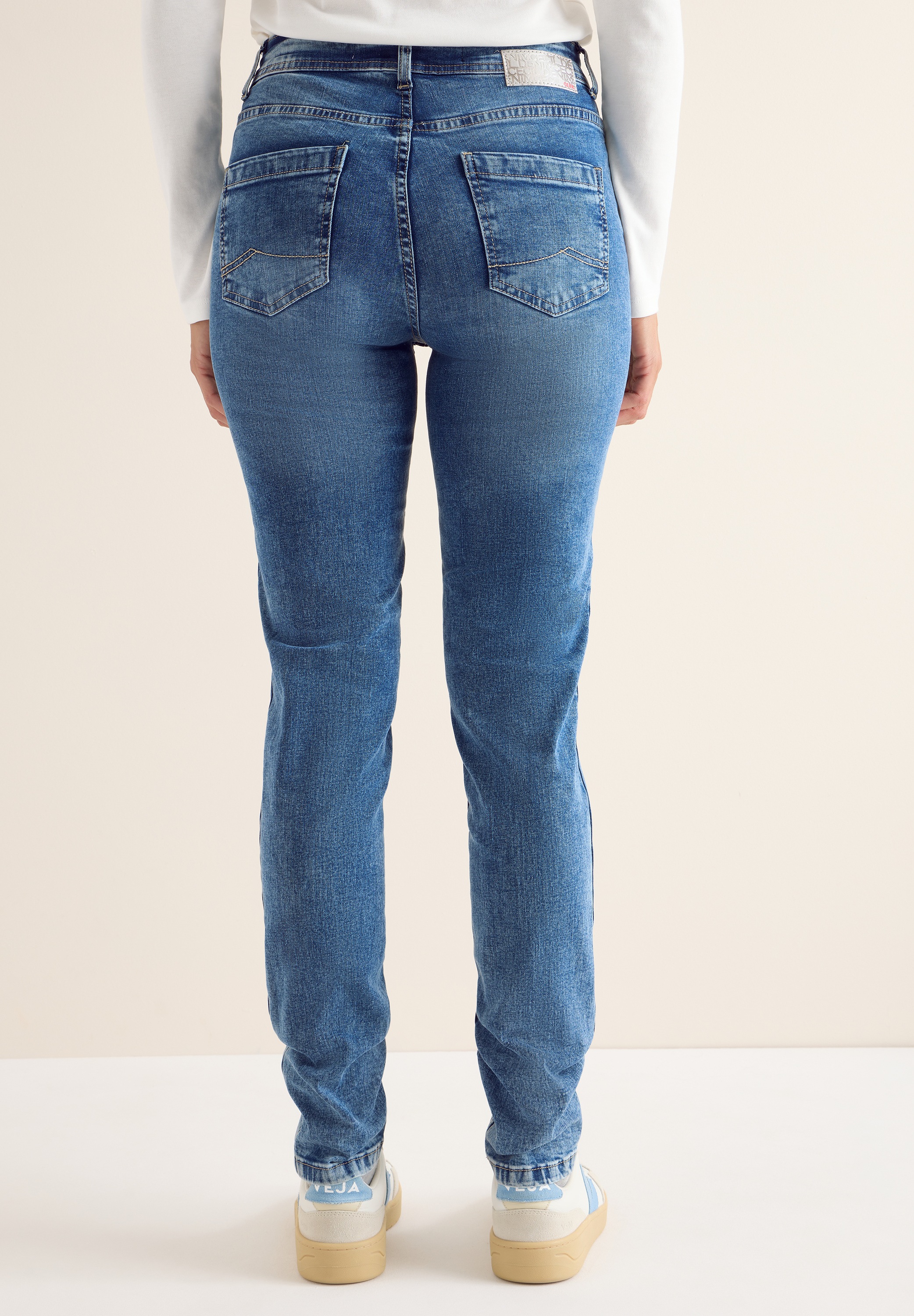 Cecil Slim-fit-Jeans High Waist günstig online kaufen