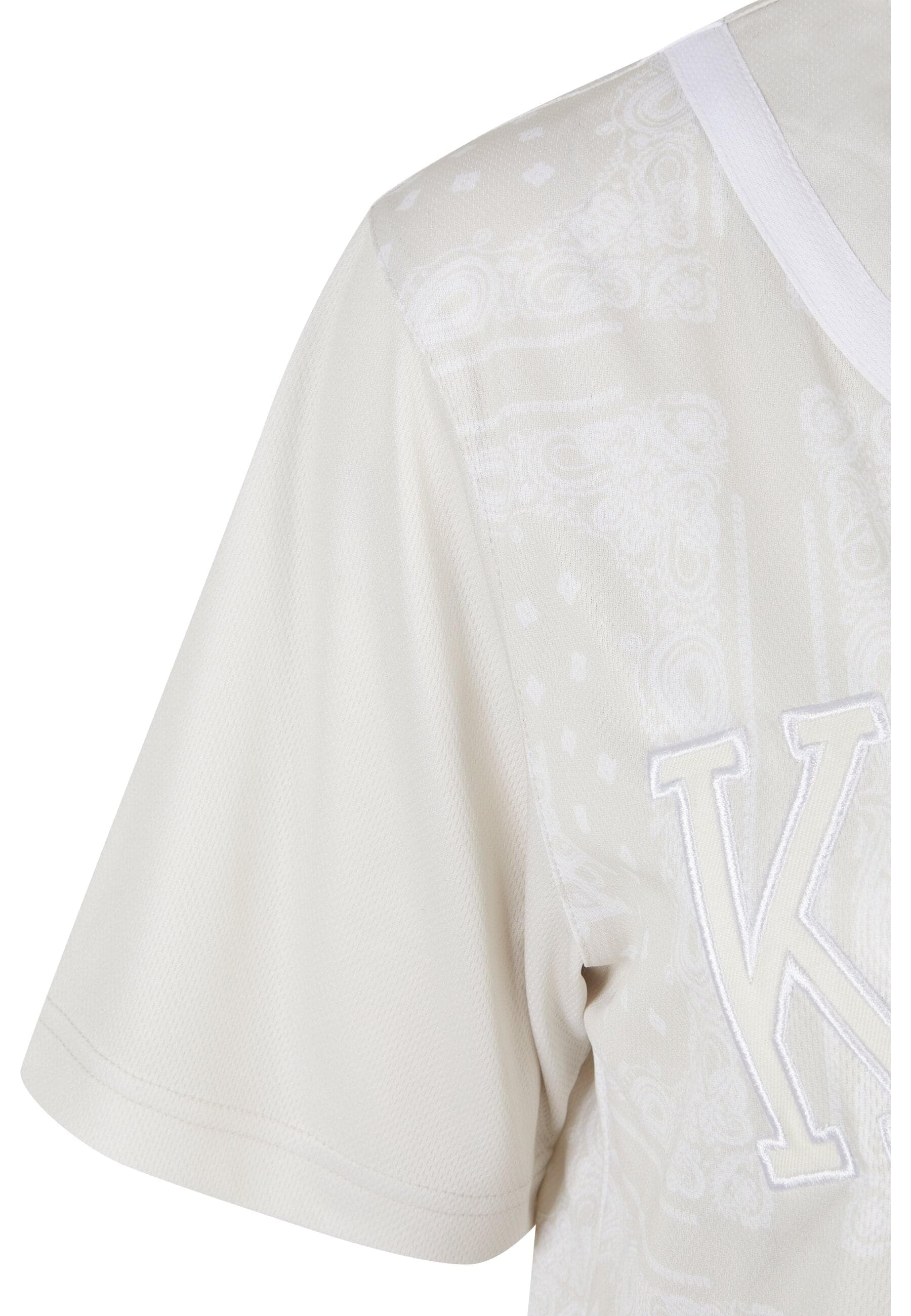 Karl Kani Langarmhemd »Karl Kani Damen KW223-056-2 College Paisley Block Baseball Shirt«, (1 tlg.)