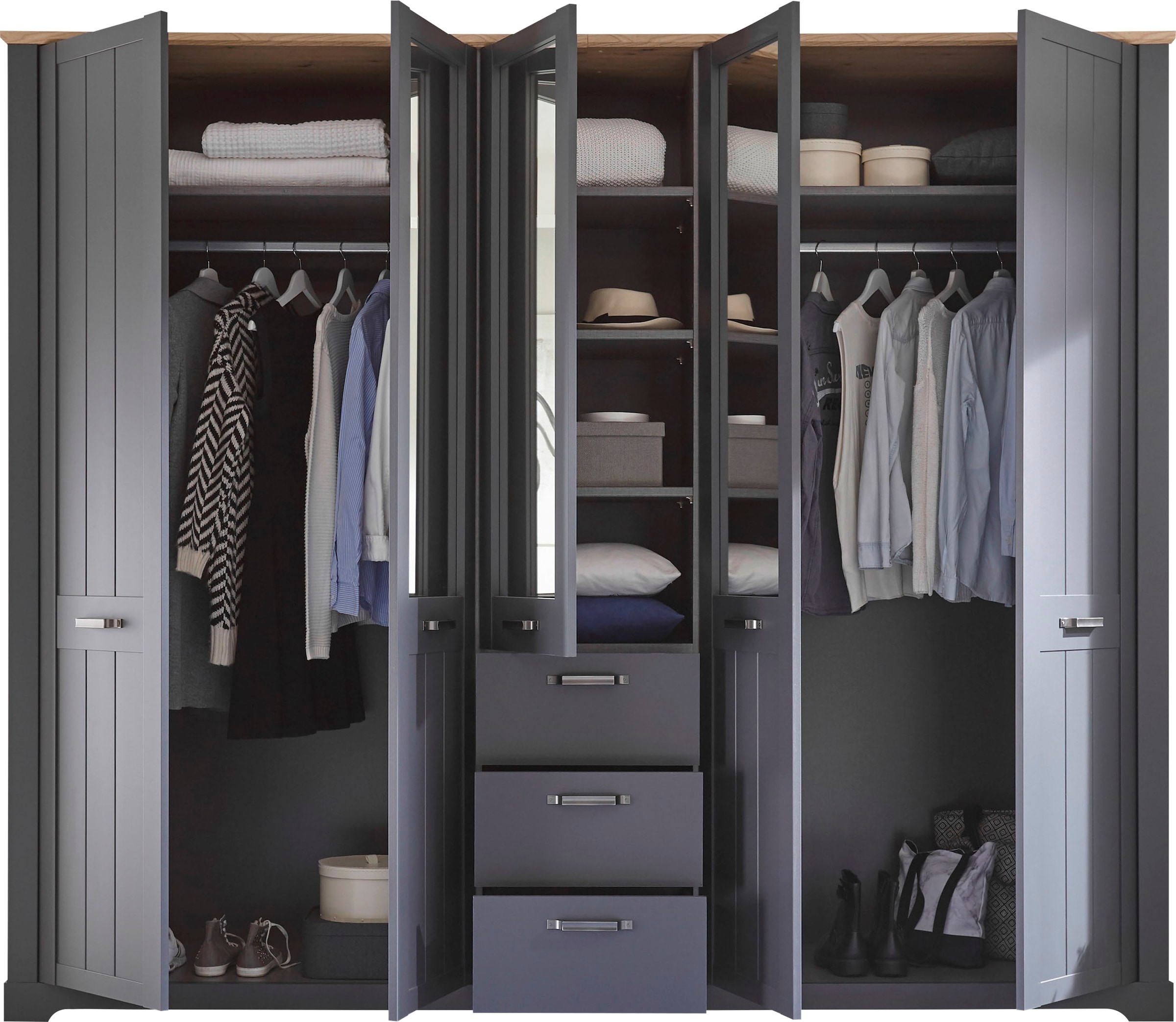 Schlafkontor Kleiderschrank »Elastir«, im Landhausstil