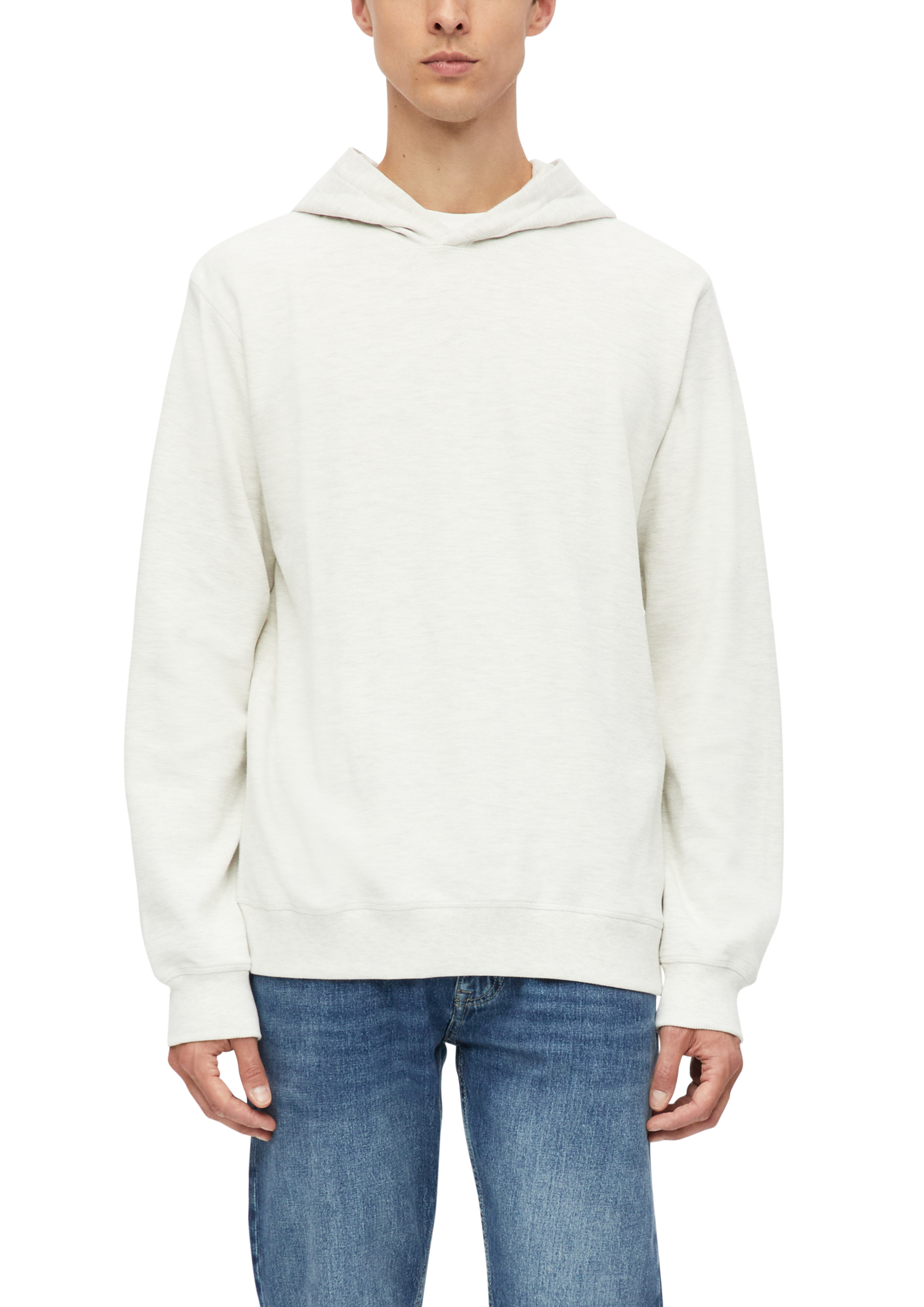 s.Oliver Kapuzensweatshirt, aus reiner Baumwolle