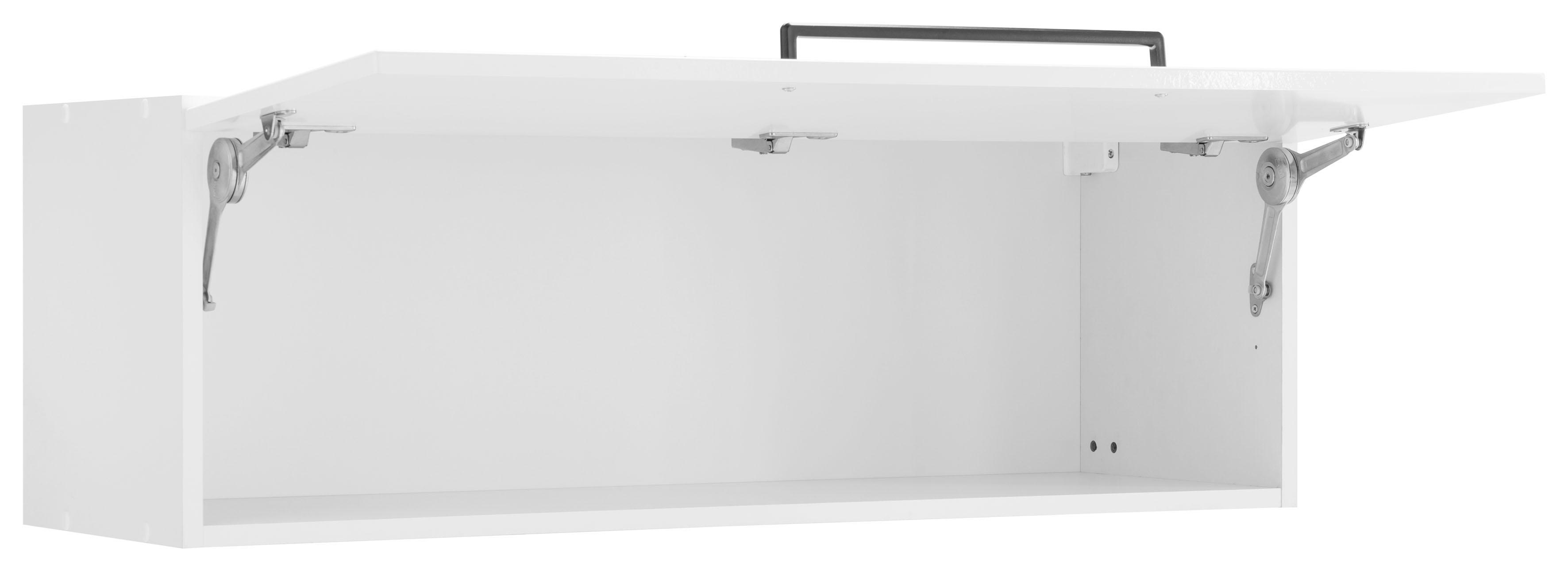 Thumbnail - KOCHSTATION Klapphängeschrank "KS-Tulsa", 100 cm breit, mit 1 Klappe, schwarzer Metallgriff, MDF Front
