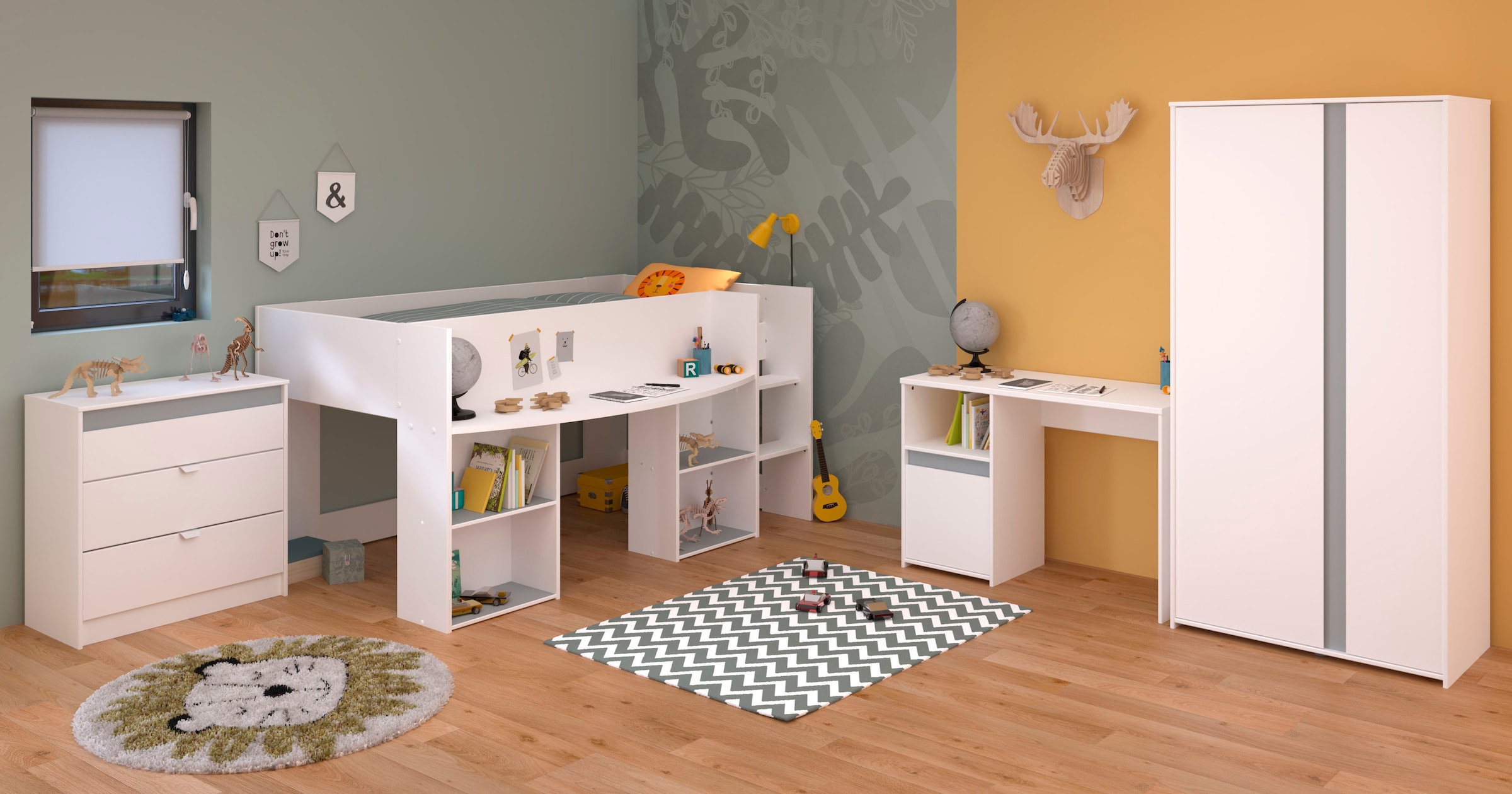 Parisot Jugendzimmer-Set "Pirouette 11" 4 Stk. tlg. günstig online kaufen