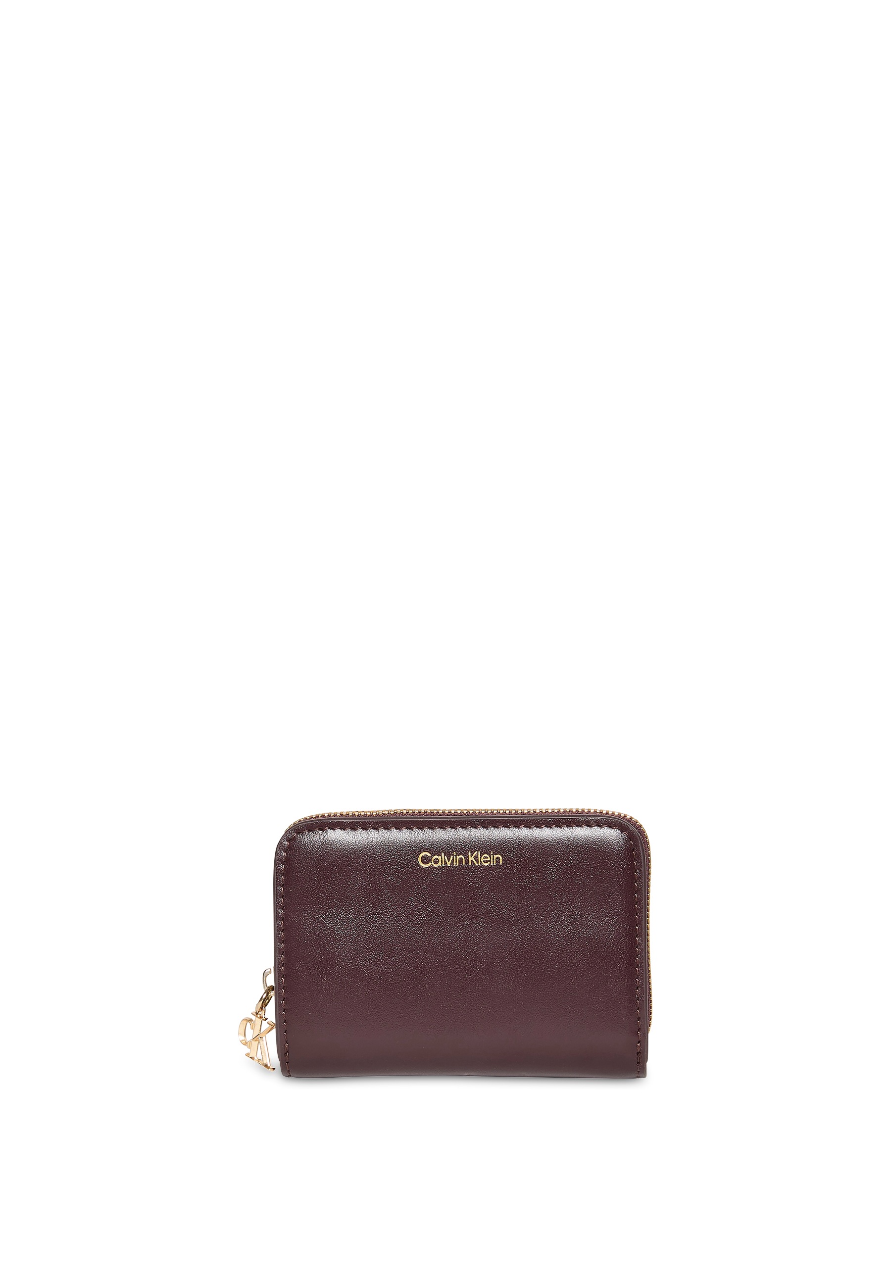Calvin Klein Geldbörse »CK PULLER MEDIUM FLAP ZIP AROUND«, Damen Geldbörse, Portemonnaie mit CK-Logo