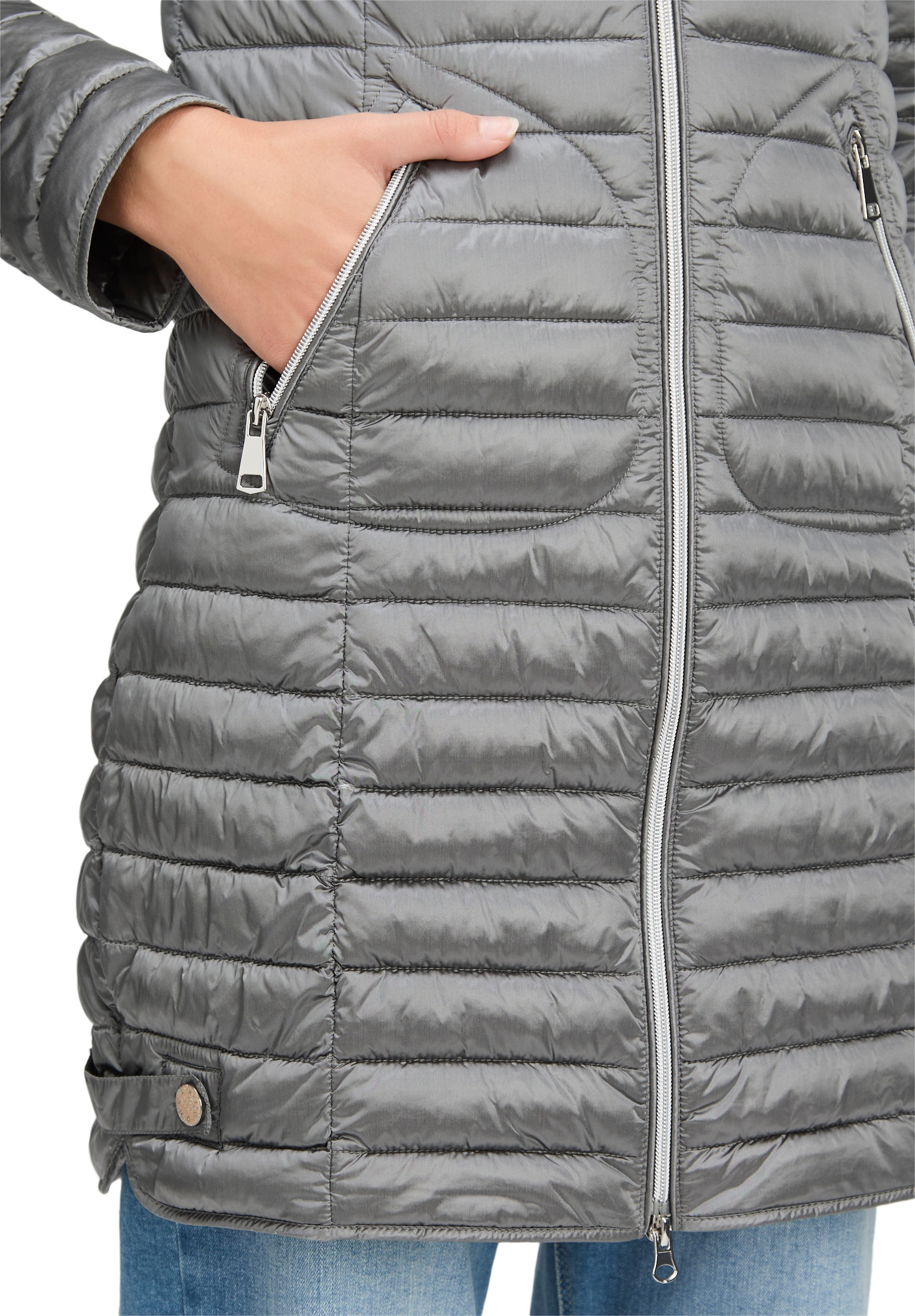 Cartoon Steppjacke »Cartoon Damen Steppjacke mit Reißverschlusstaschen«