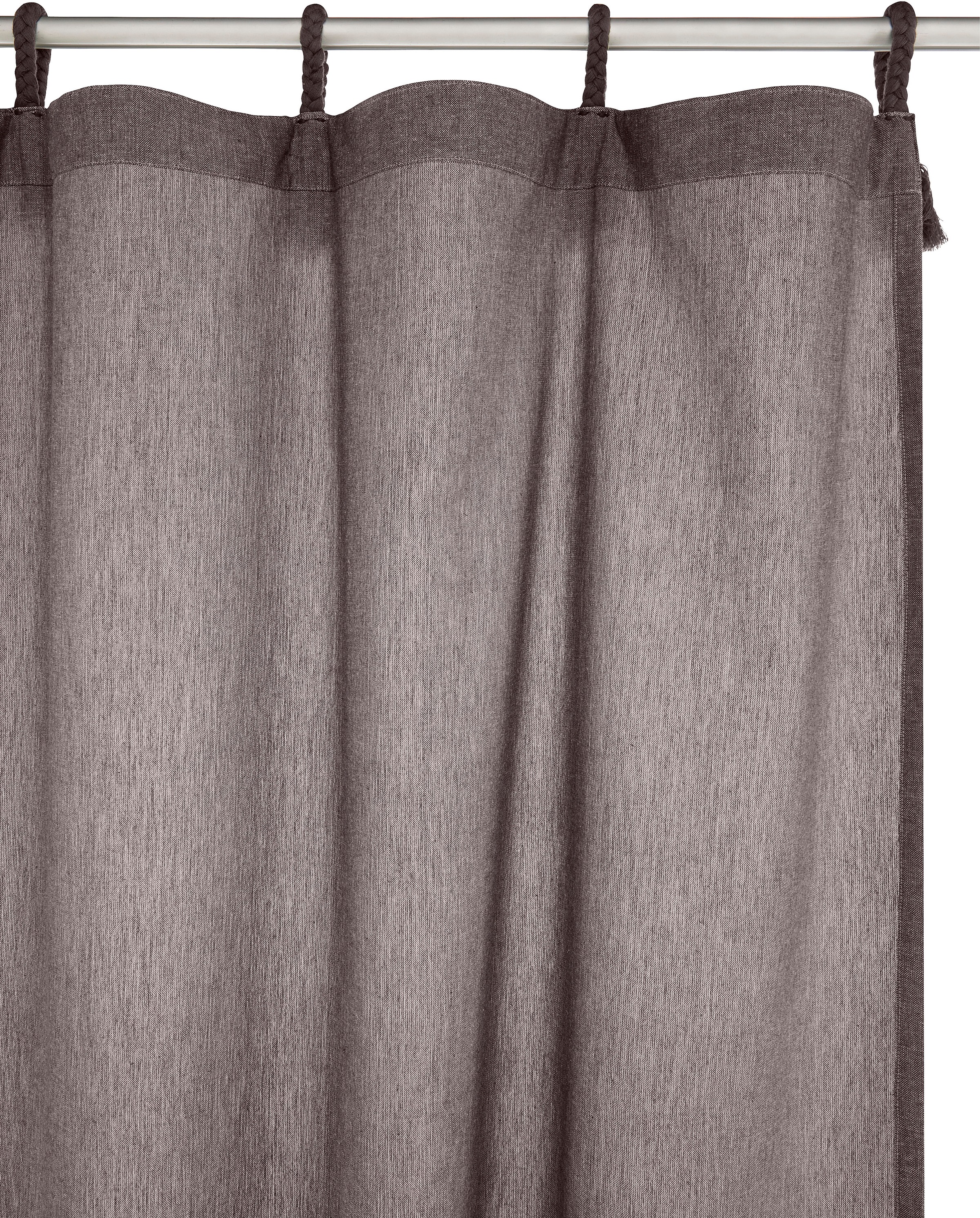 Thumbnail - LeGer Home by Lena Gercke Gardine "Jada" Schlaufen 1 Stk. tlg. blickdicht, Bio-Baumwolle, gewebt, verschiedene Größen