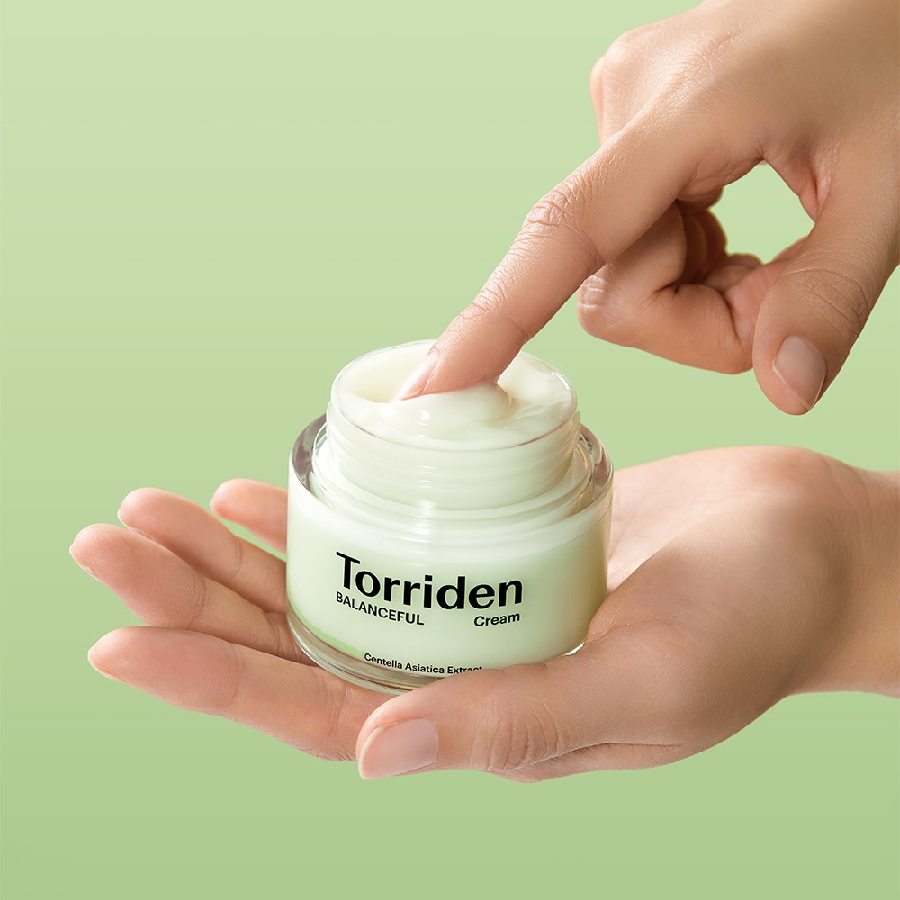 Thumbnail - Torriden Feuchtigkeitscreme "Torriden Balanceful Cica Cream" Beruhigende, feuchtigkeitsspendende Creme
