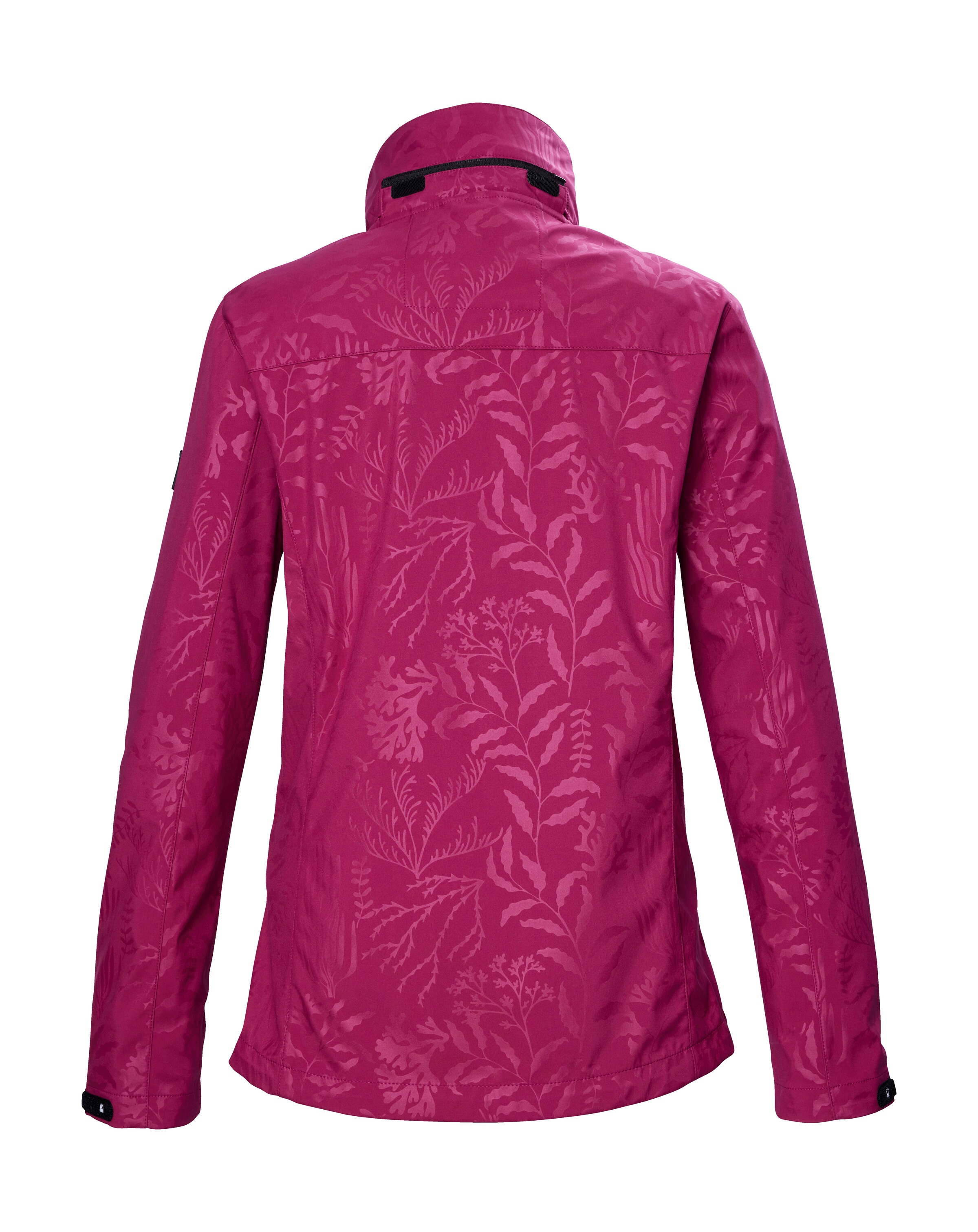 Killtec Softshelljacke »KOS 122 WMN SFTSHLL JCKT FLORAL«, Softshelljacke: Wind- und wasserdicht, atmungsaktiv, Kapuze abzippbar