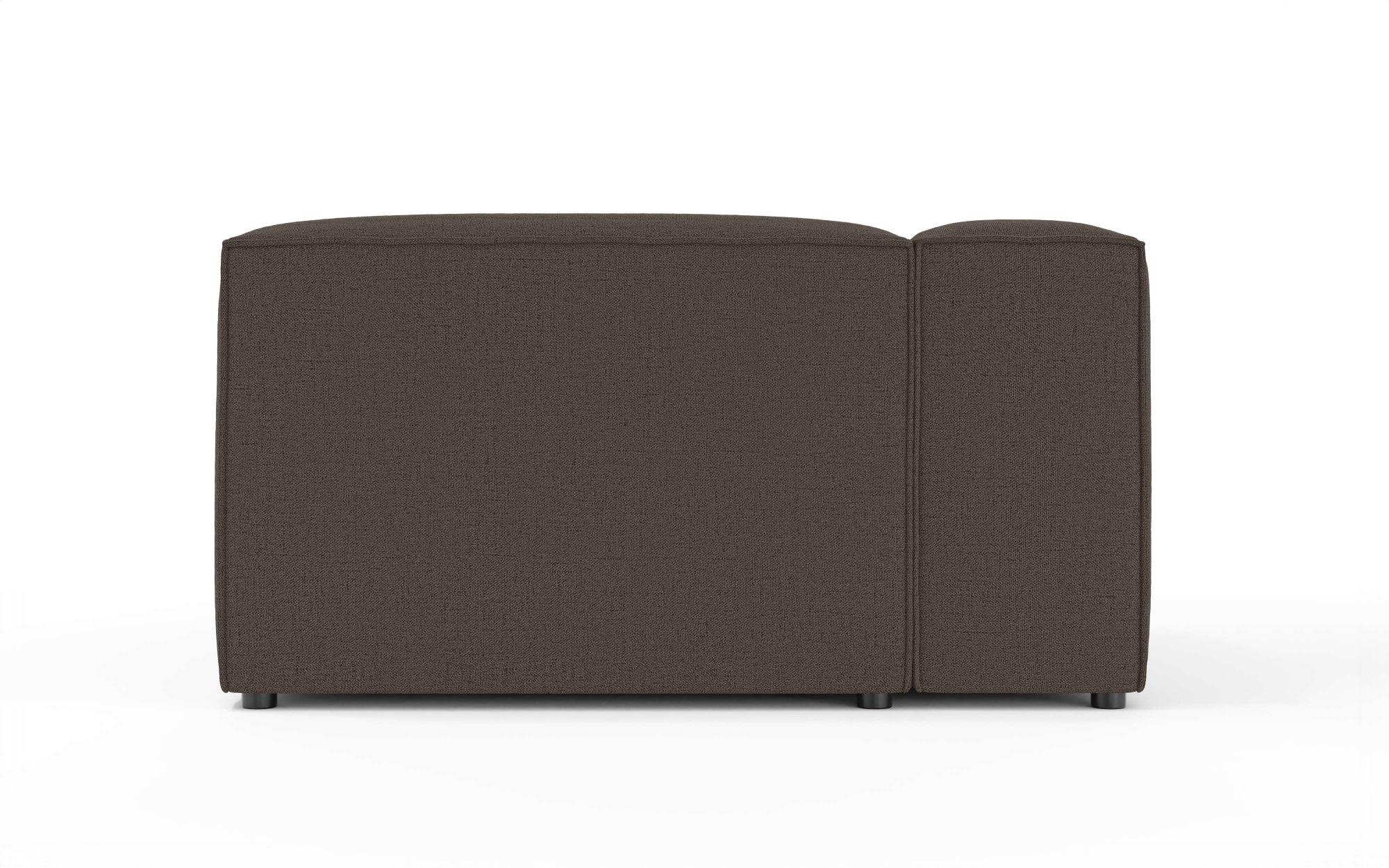 INOSIGN Ottomane »XL HAILY links/rechts bestellbar, extra tief, Maße B/T/H: 130/160/72cm«, als Modul oder separat verwendbar, für individuelle Zusammenstellung