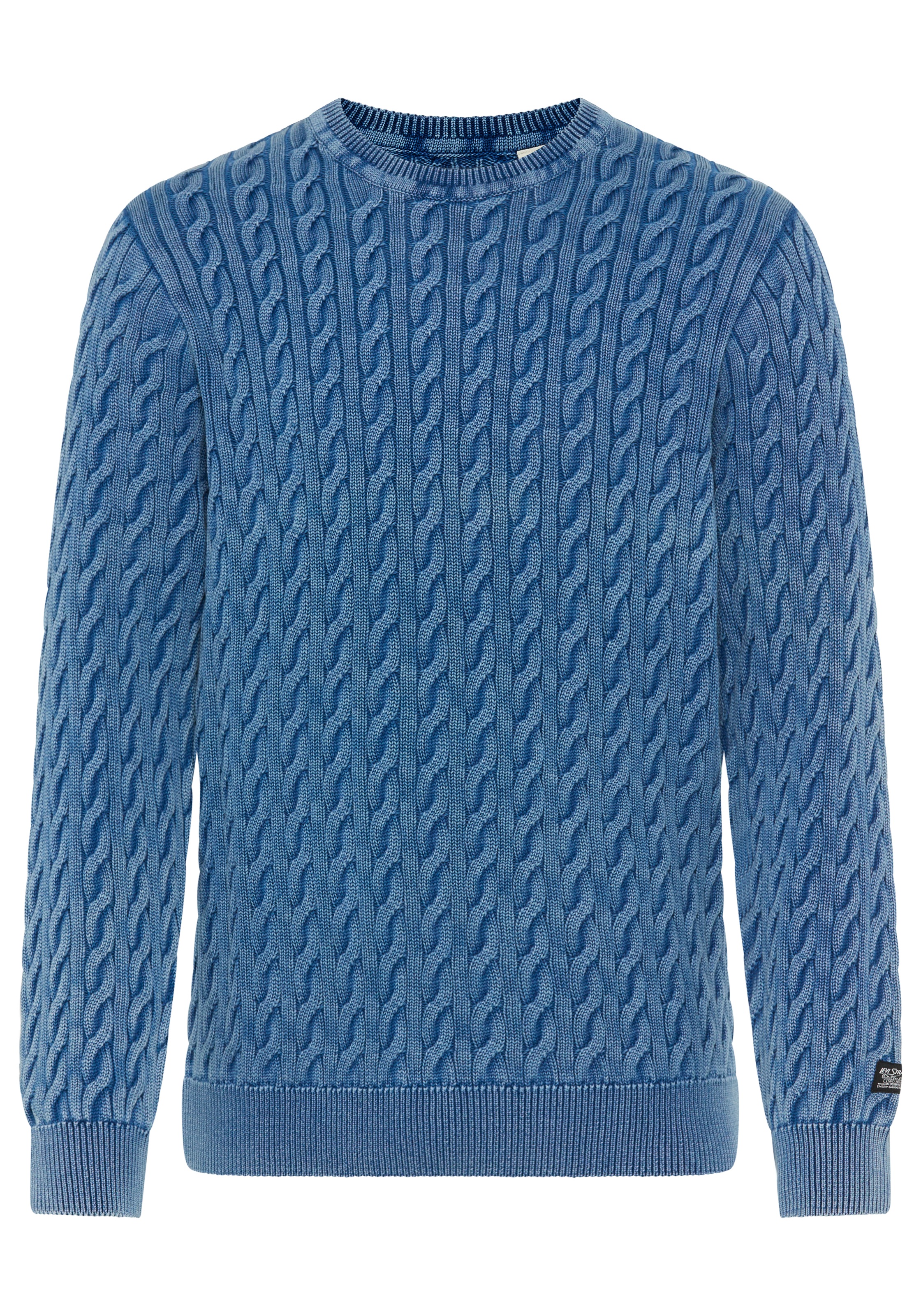 Levi's® Rundhalspullover »LV PRESIDIO«, mit Zopfmuster