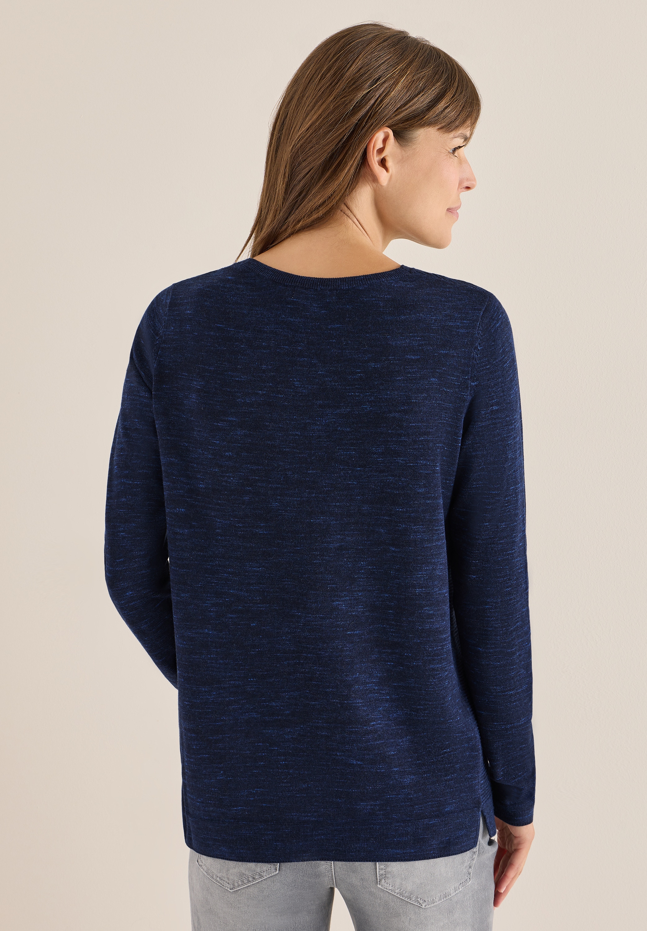 Cecil Strickpullover, mit Rundhalsausschnitt