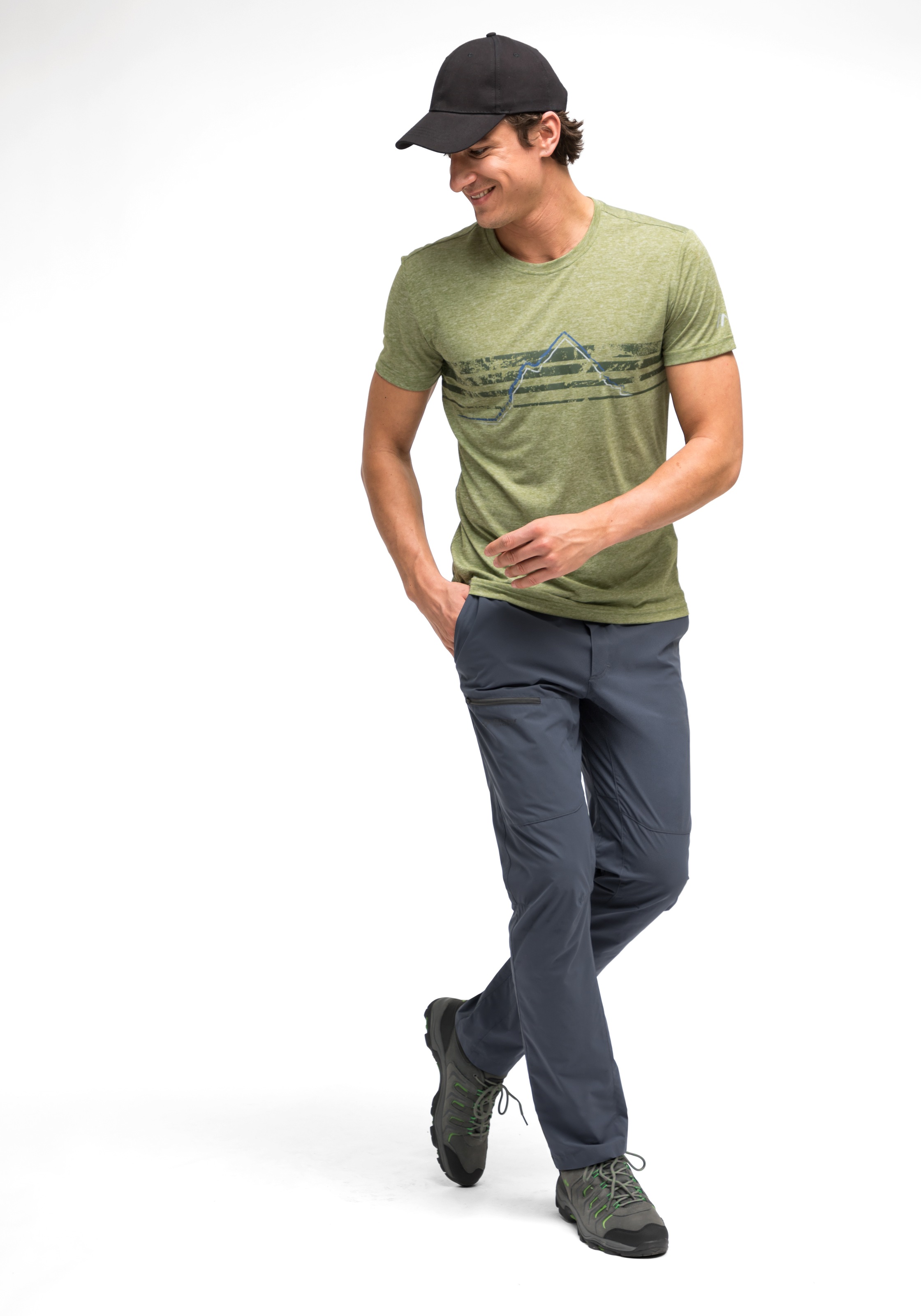 Maier Sports Funktionshose »Fortunit M«, Herren Wanderhose, leichte atmungsaktive Outdoorhose, Trekking-Hose
