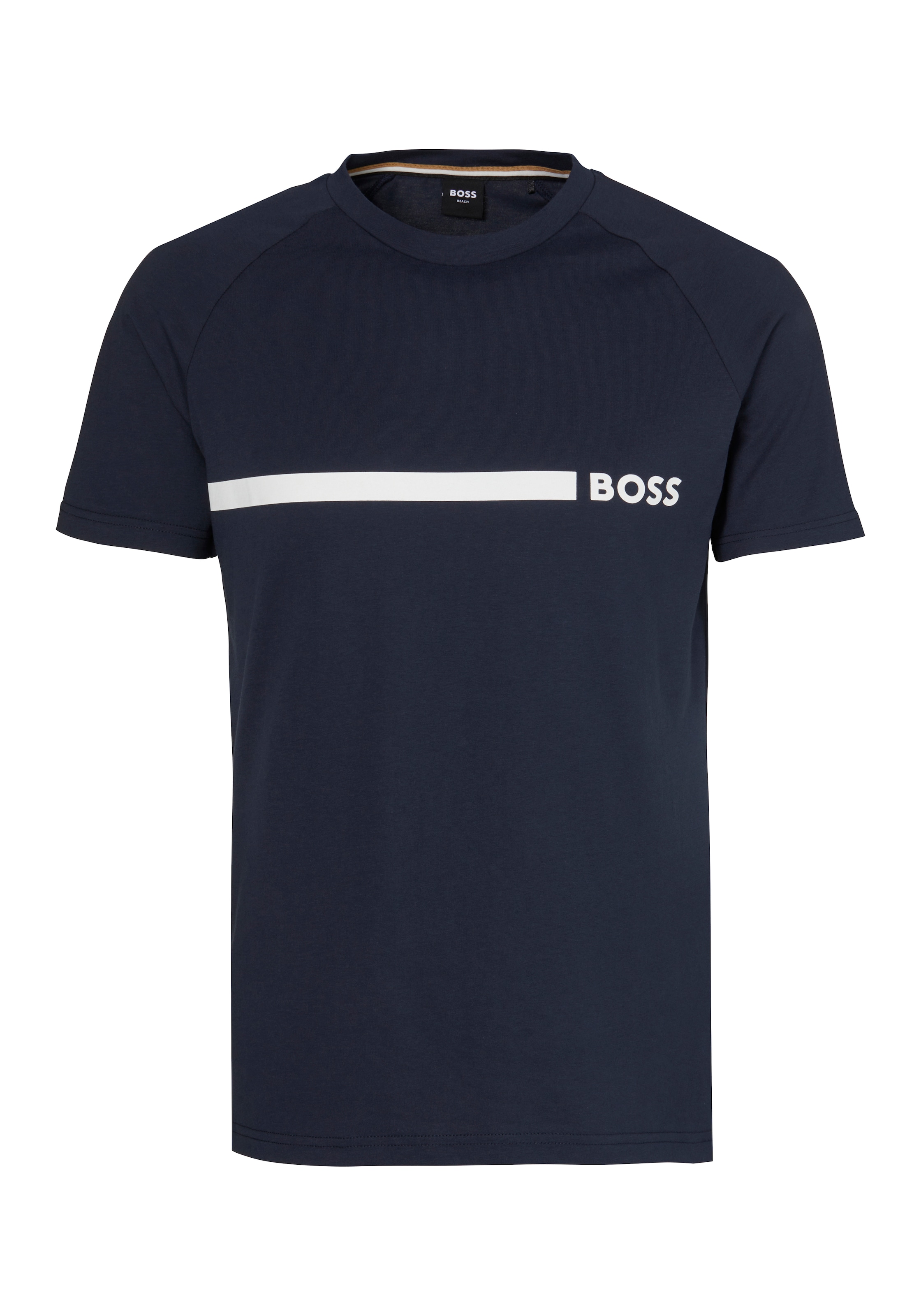 BOSS T-Shirt »T-Shirt RN Slim Fit«, mit BOSS Logoschriftzug