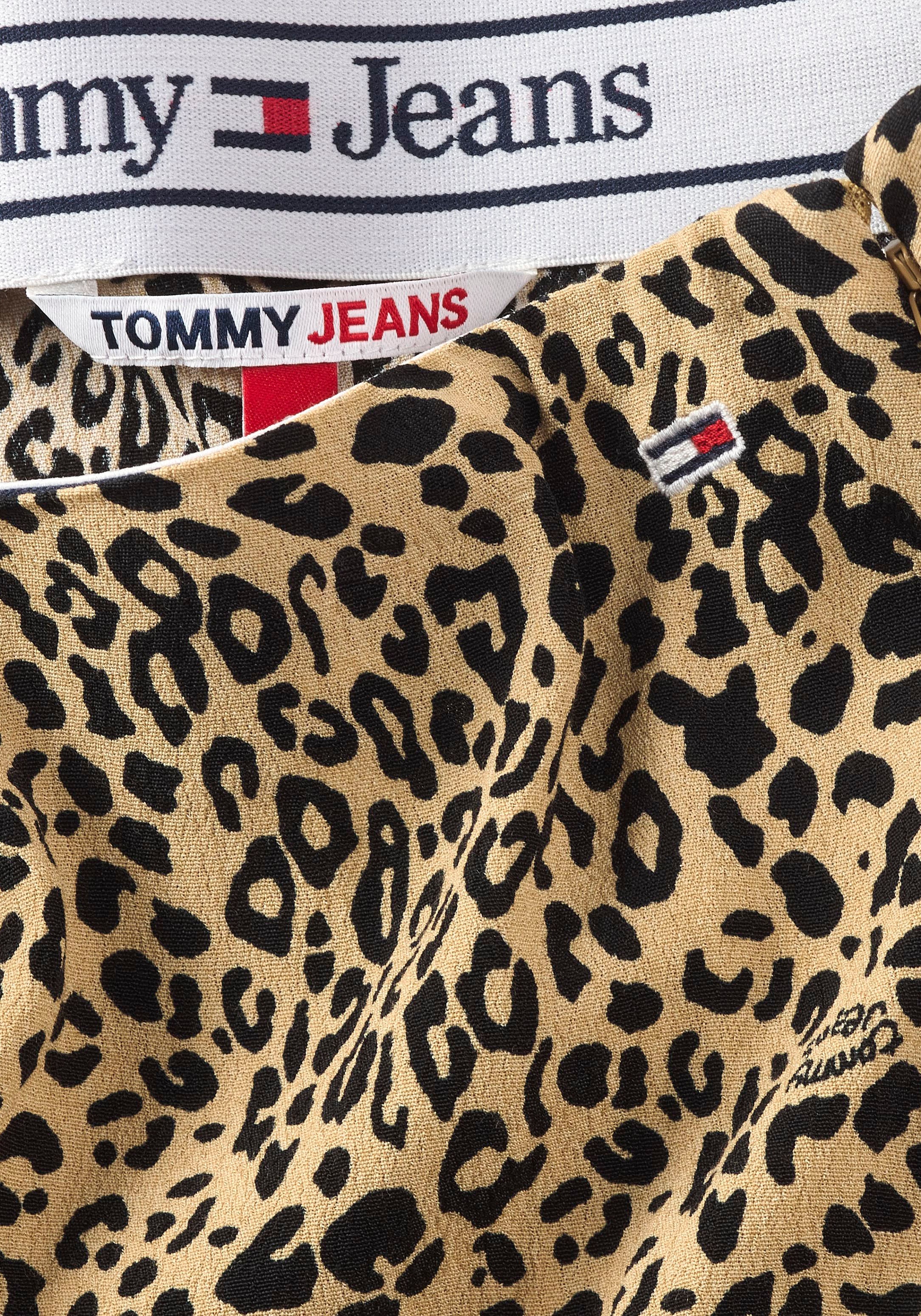 Tommy Jeans modischem A-Linien-Rock im LEO | BAUR FLARE Print kaufen »TJW Animal online SKIRT«