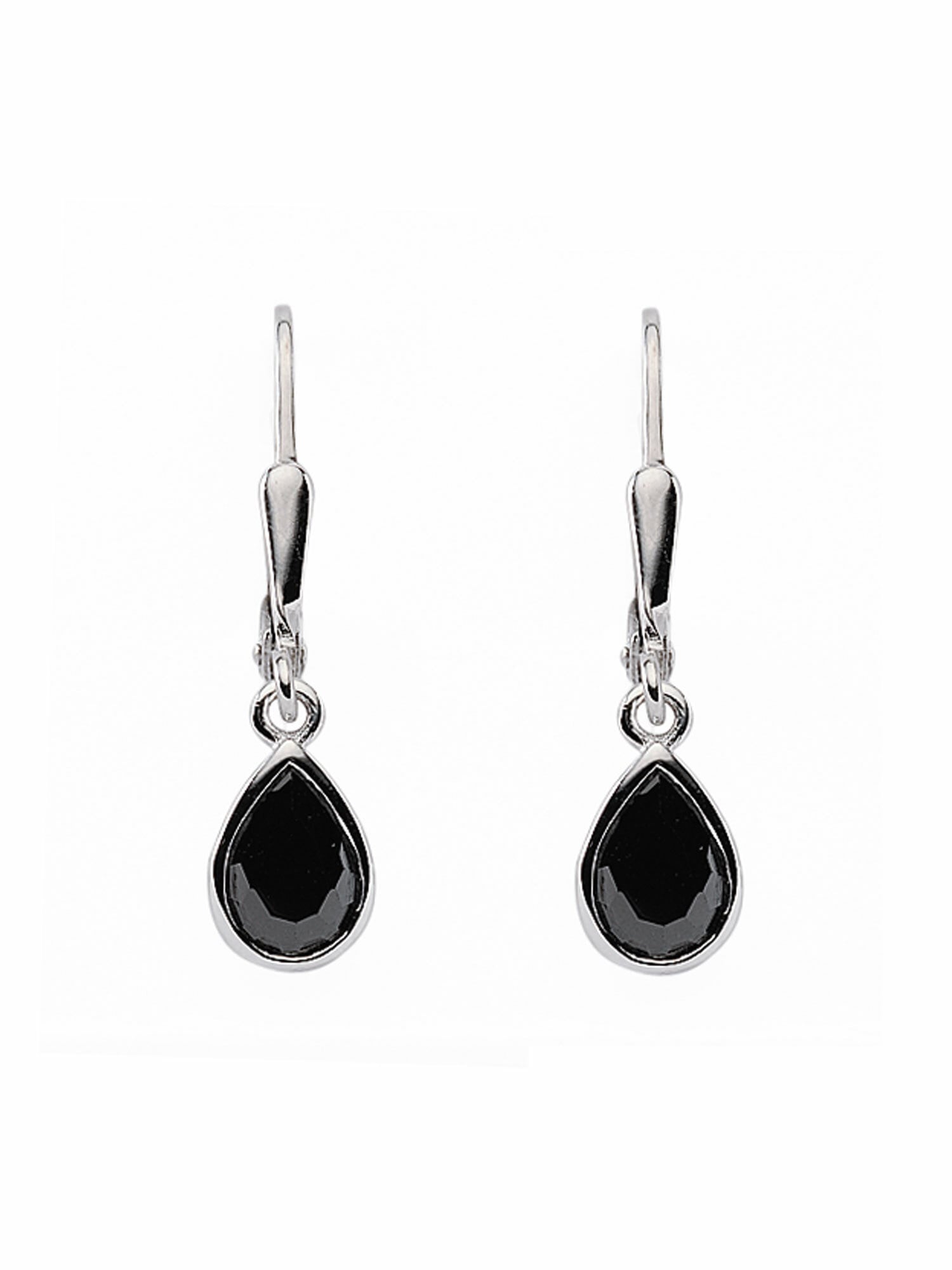 Adelia´s Paar Ohrhänger »1 Paar 925 Silber Ohrringe / Ohrhänger mit Zirkonia« 925 Sterling Silber mit Zirkonia Silberschmuck für Damen